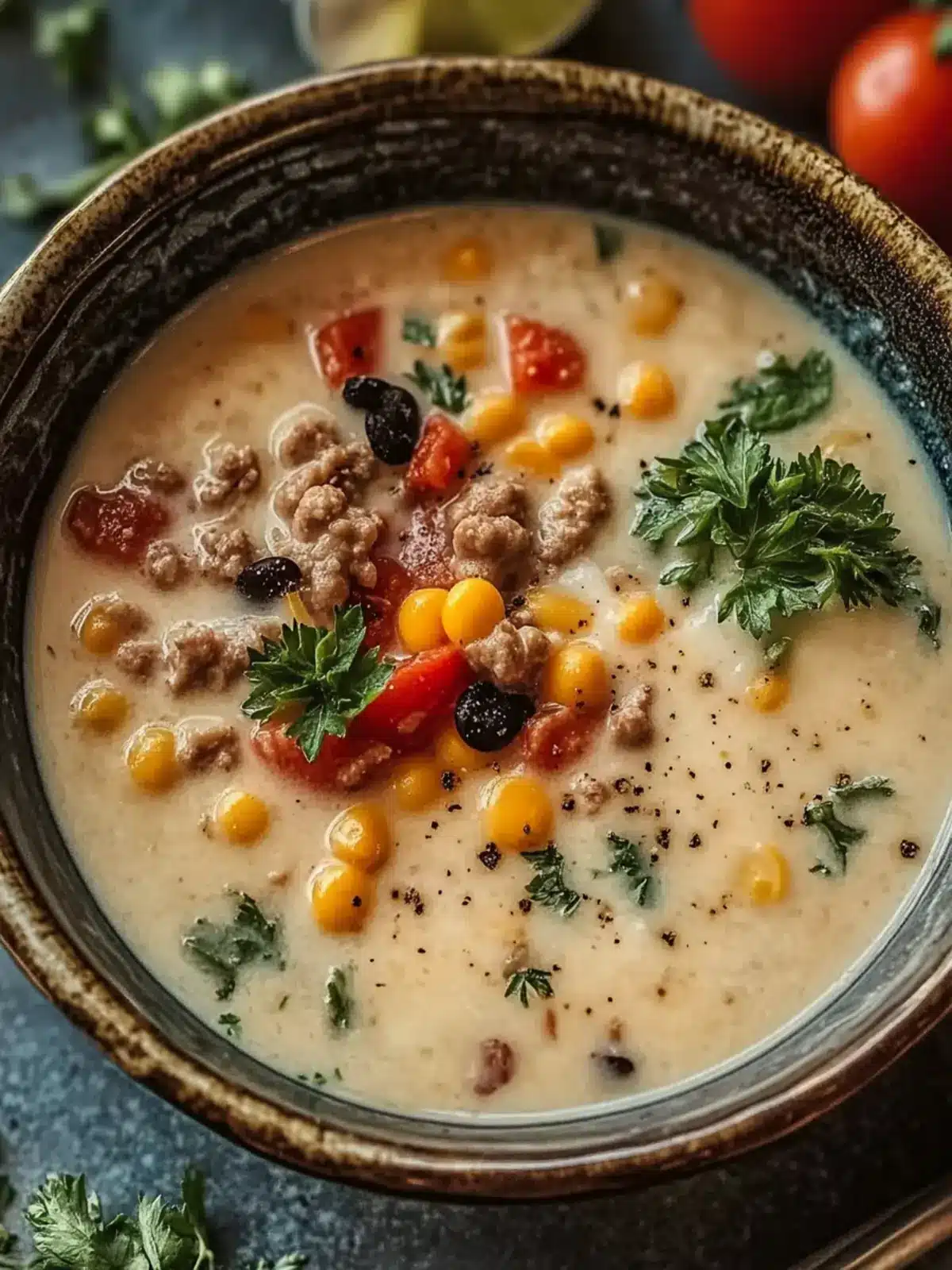 Cremige Cowboy-Suppe