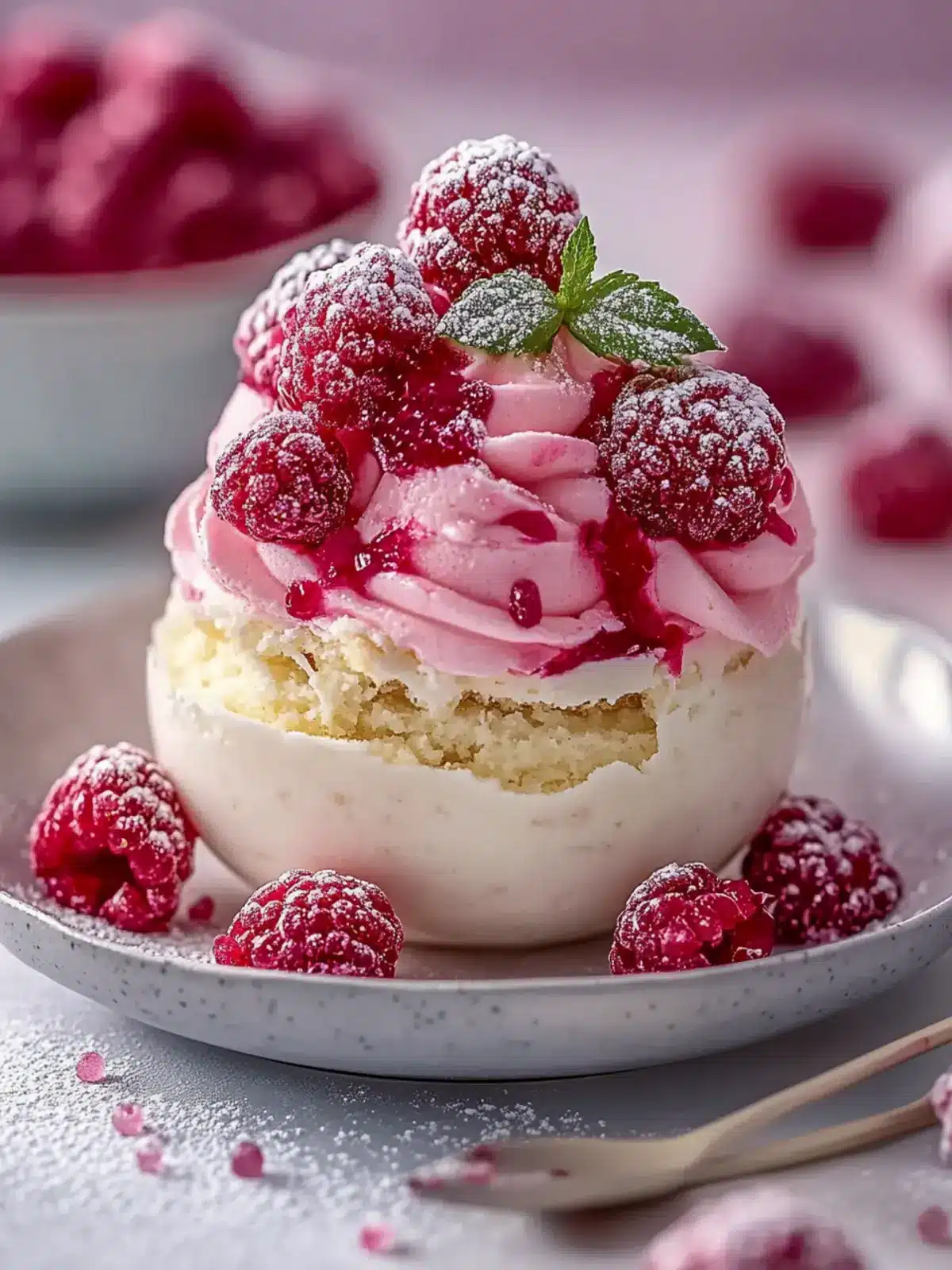 Vanillekipferl Dessert mit Himbeeren – alkoholfrei genießen und schlemmen 2 Vanillekipferl Dessert mit Himbeeren – alkoholfrei genießen