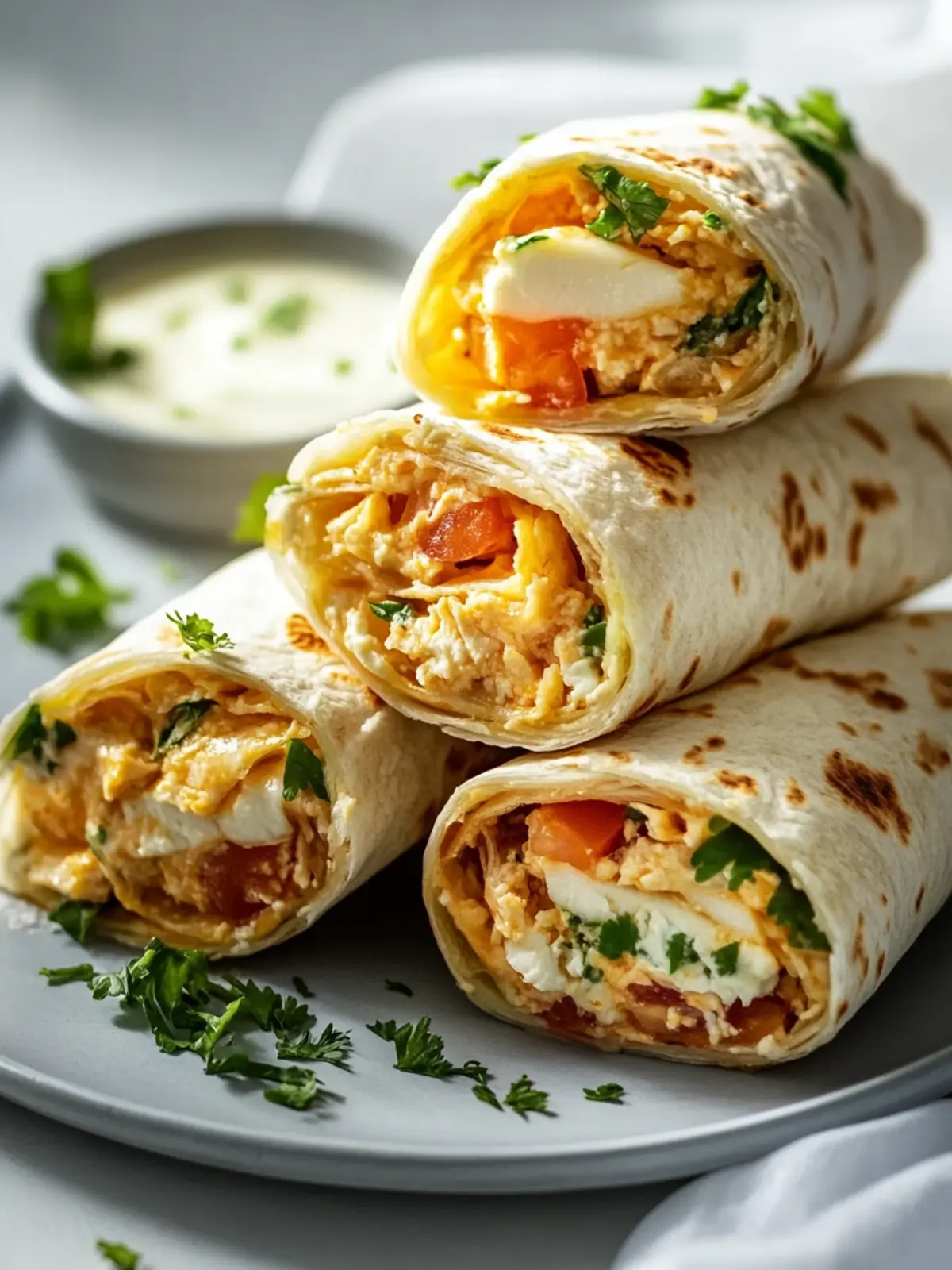 Einfache Käsige Hähnchen Wraps für die ganze Familie 3 Einfache Käsige Hähnchen Wraps