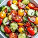 Frischer Tomaten Gurkensalat: Schnell und super gesund! 44 Tomaten Gurkensalat