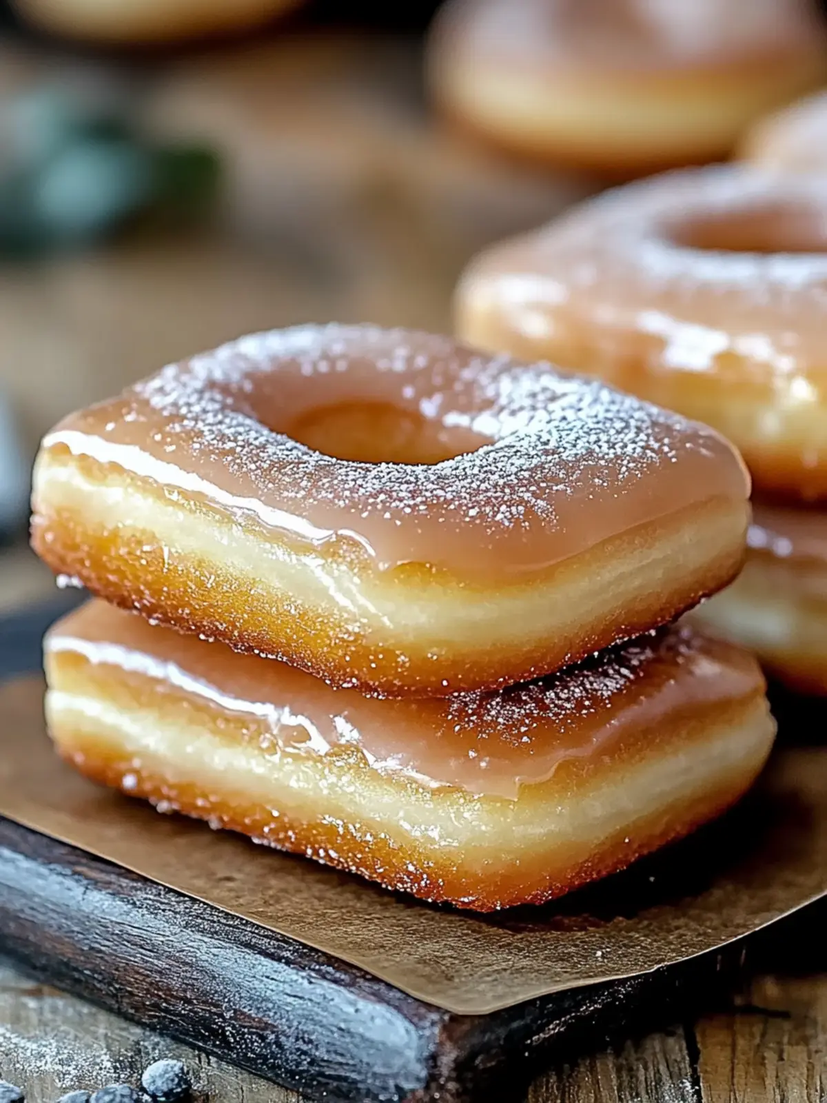 Einfache und Schnelle Gebratene Ahorn-Donut-Riegel für Zuhause 3 Gebratene Ahorn-Donut-Riegel Einfache und Schnelle Rezept