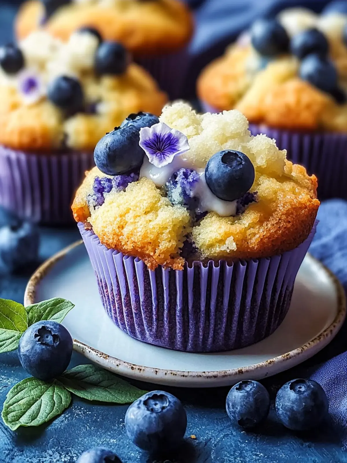 Saftige Blaubeer-Muffins für den perfekten Frühstücksgenuss 3 Saftige Blaubeer-Muffins
