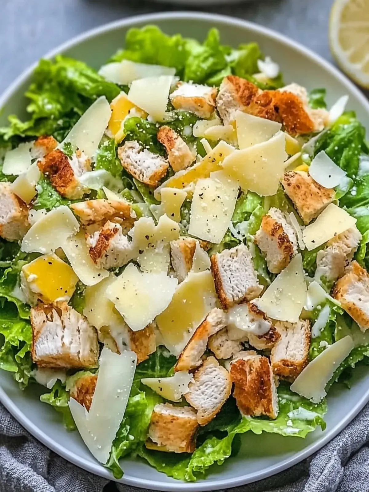 Low-Carb-Hähnchen-Caesar-Salat für ein gesundes Genuss-Erlebnis 2 Low-Carb-Hähnchen-Caesar-Salat
