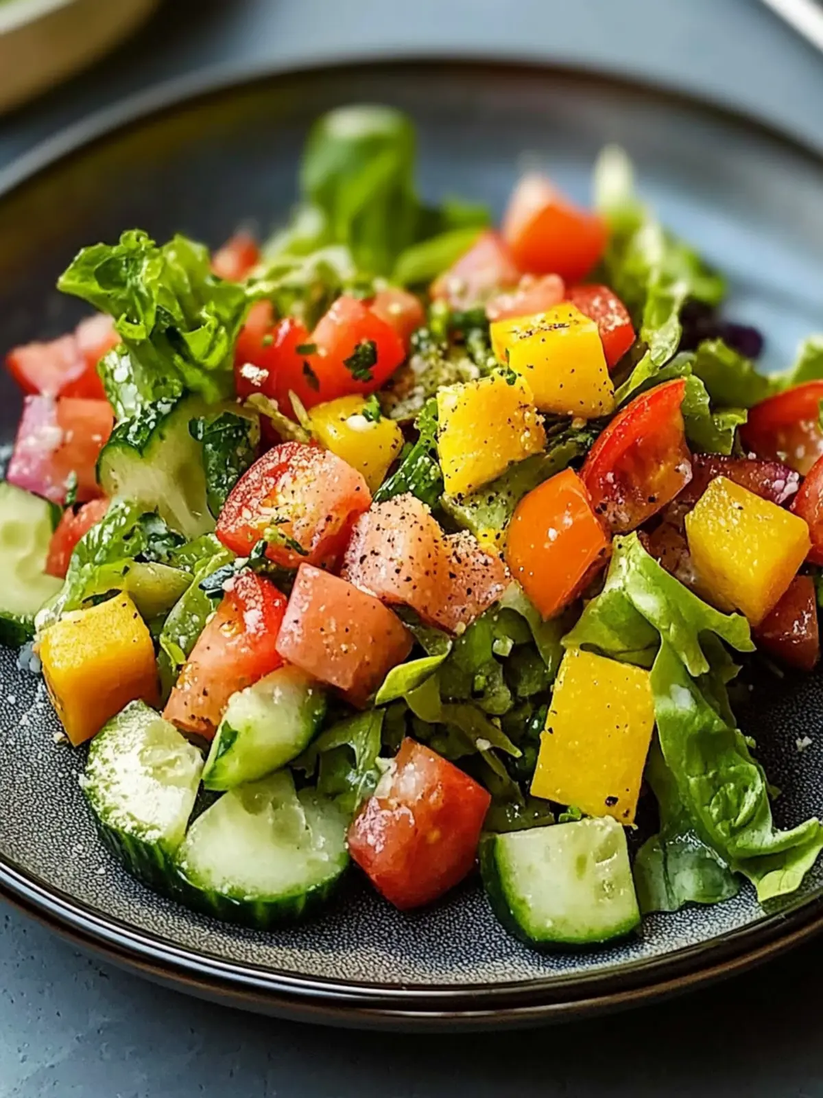 Gemischter Salat einfach: Frisch, gesund und schnell zubereitet 4 Gemischter Salat einfach