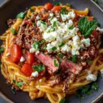 Griechischer Nudel-Hackfleisch Auflauf mit Feta – Ein Genuss für jede Familie 41 Griechischer Nudel-Hackfleisch Auflauf mit Feta