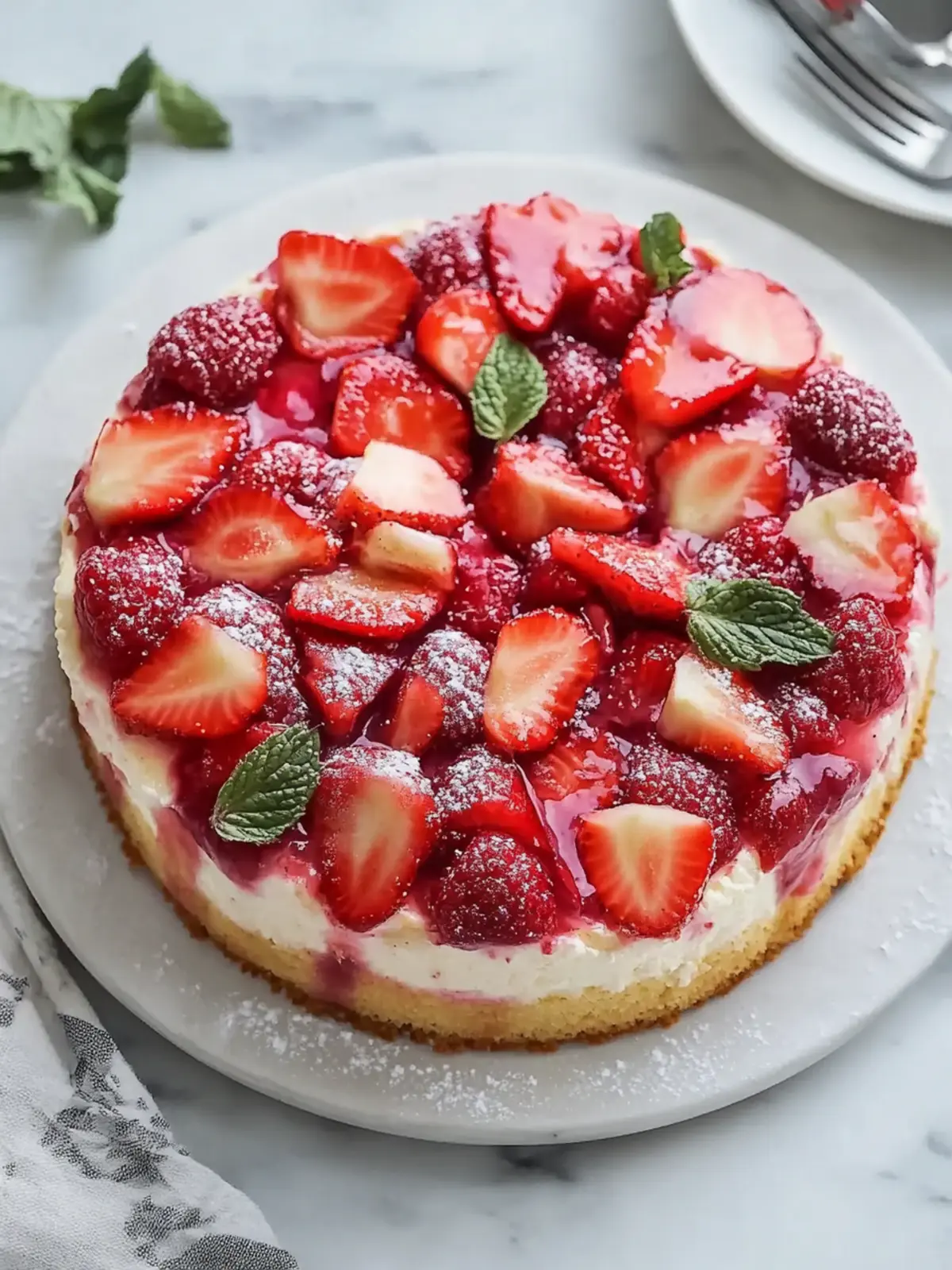 Erdbeer-Kuchen auf dem Kopf: Ein fruchtiger Genuss für alle 4 Erdbeer-Kuchen auf dem Kopf