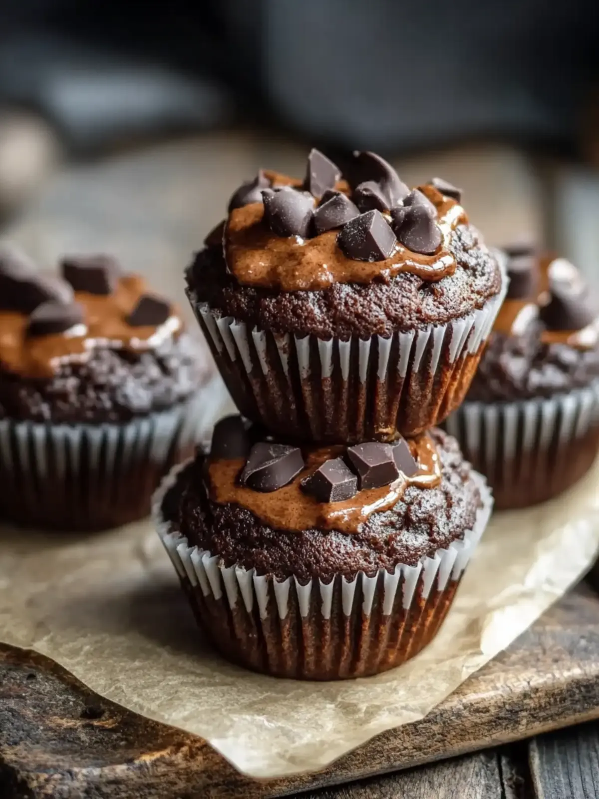 Schokoladige Kürbis-Muffins: Herbstgenuss für jede Diät 3 Schokoladige Kürbis-Muffins