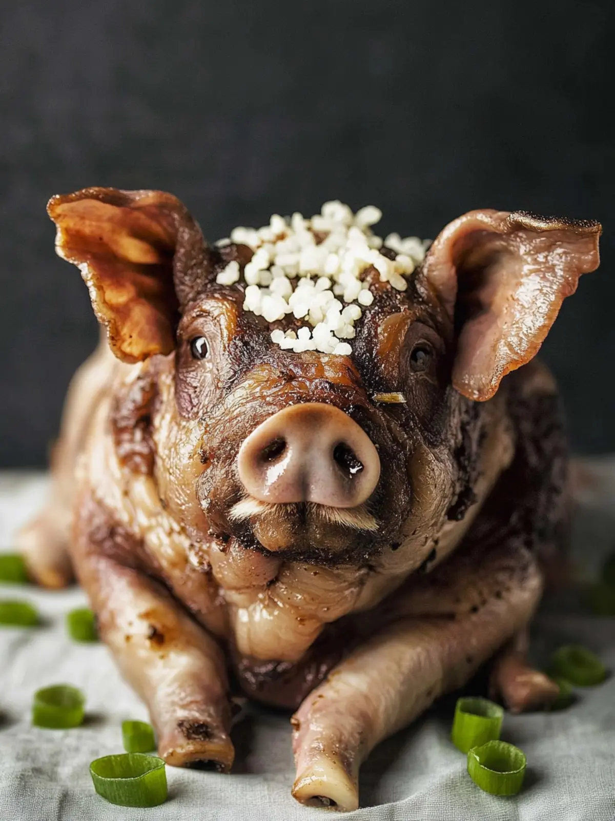 Schnelles Mongolisches Schweinefleisch mit süßer Sojasauce 3 Schweinefleisch