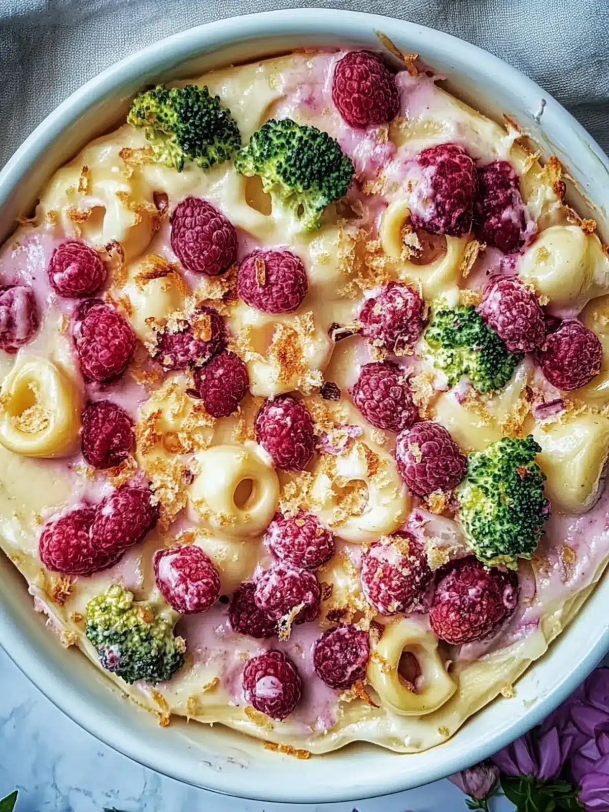 Tortellini Auflauf mit Schinken und Brokkoli: Einfach himmlisch 4 Tortellini Auflauf mit Schinken und Brokkoli