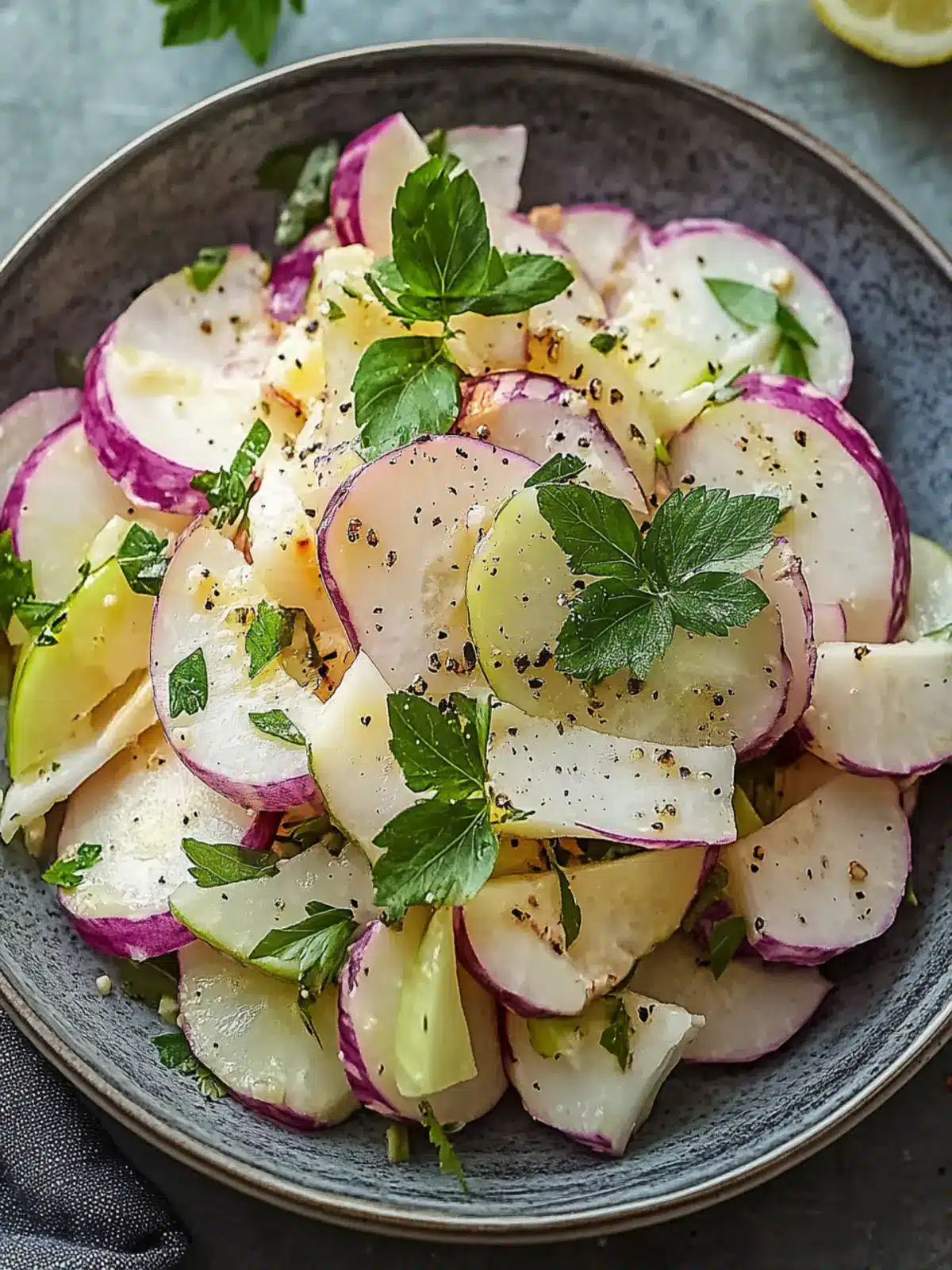 Rohkostsalat mit Kohlrabi: Frisch, gesund und schnell zubereitet 5 Rohkostsalat mit Kohlrabi