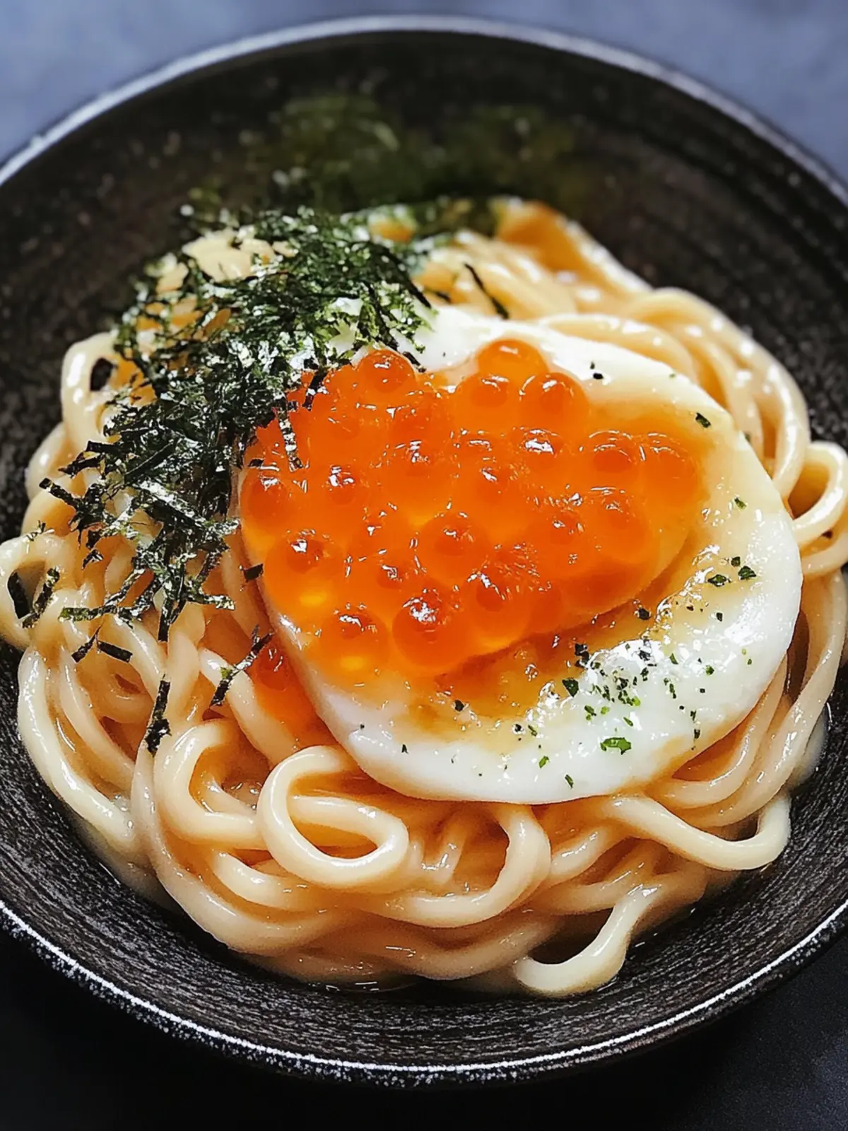 Cremige Masago Udon: Schneller Genuss für jeden Abend 5 Cremige Masago Udon