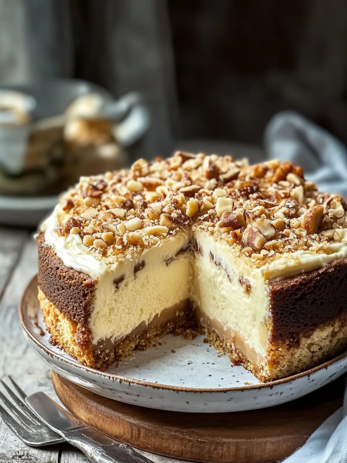 Nusskuchen mit Nougatcreme: Dein neuer Lieblingskuchen 4 Nusskuchen mit Nougatcreme