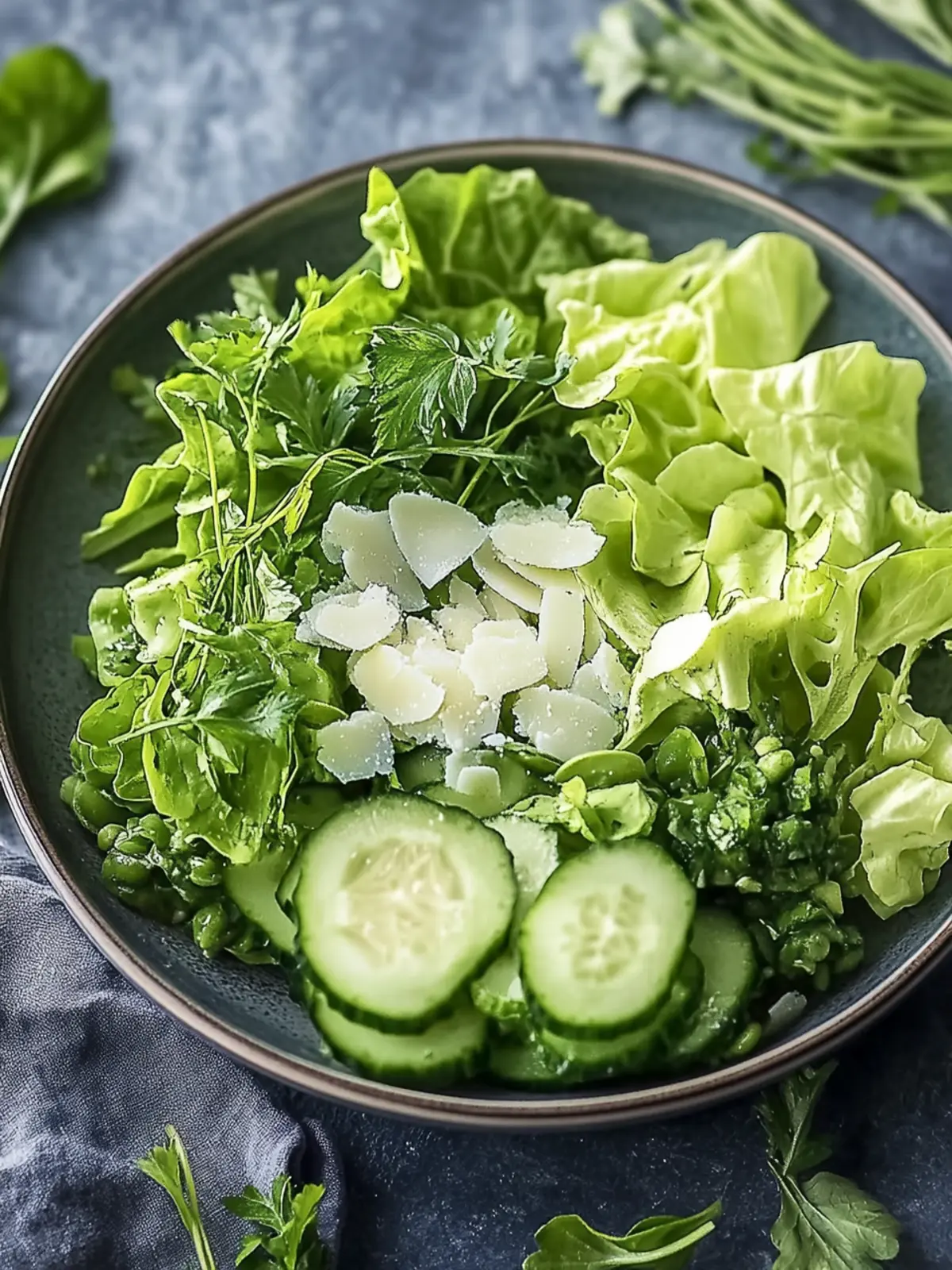 Grüne Göttin Salat – Frischer Genuss in 15 Minuten 2 Grüne Göttin Salat