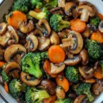 Pfanne mit Champignons, Brokkoli und Karotten genießen: Schnell & Gesund 43 Pfanne mit Champignons, Brokkoli und Karotten genießen