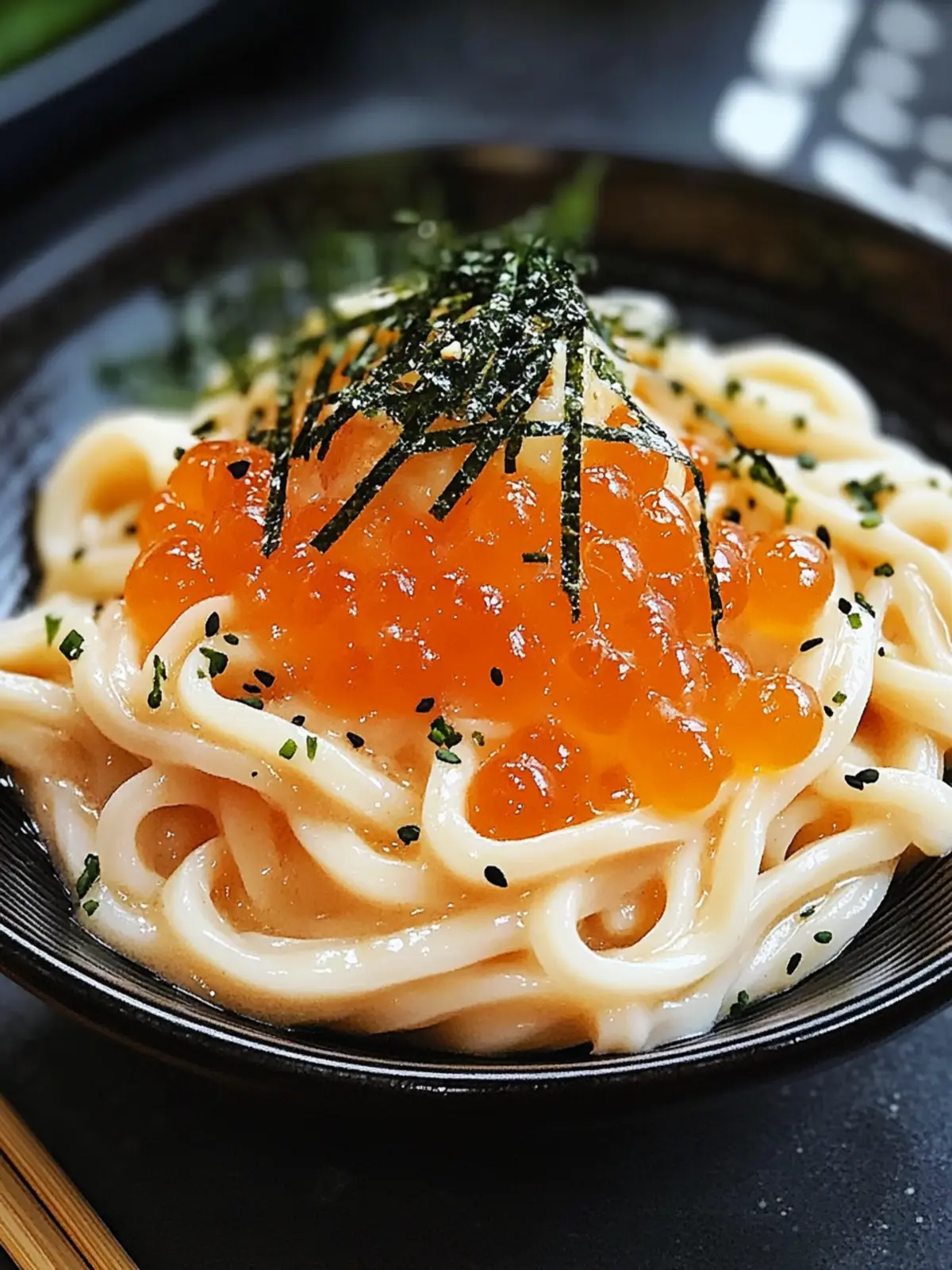 Cremige Masago Udon: Schneller Genuss für jeden Abend 2 Cremige Masago Udon