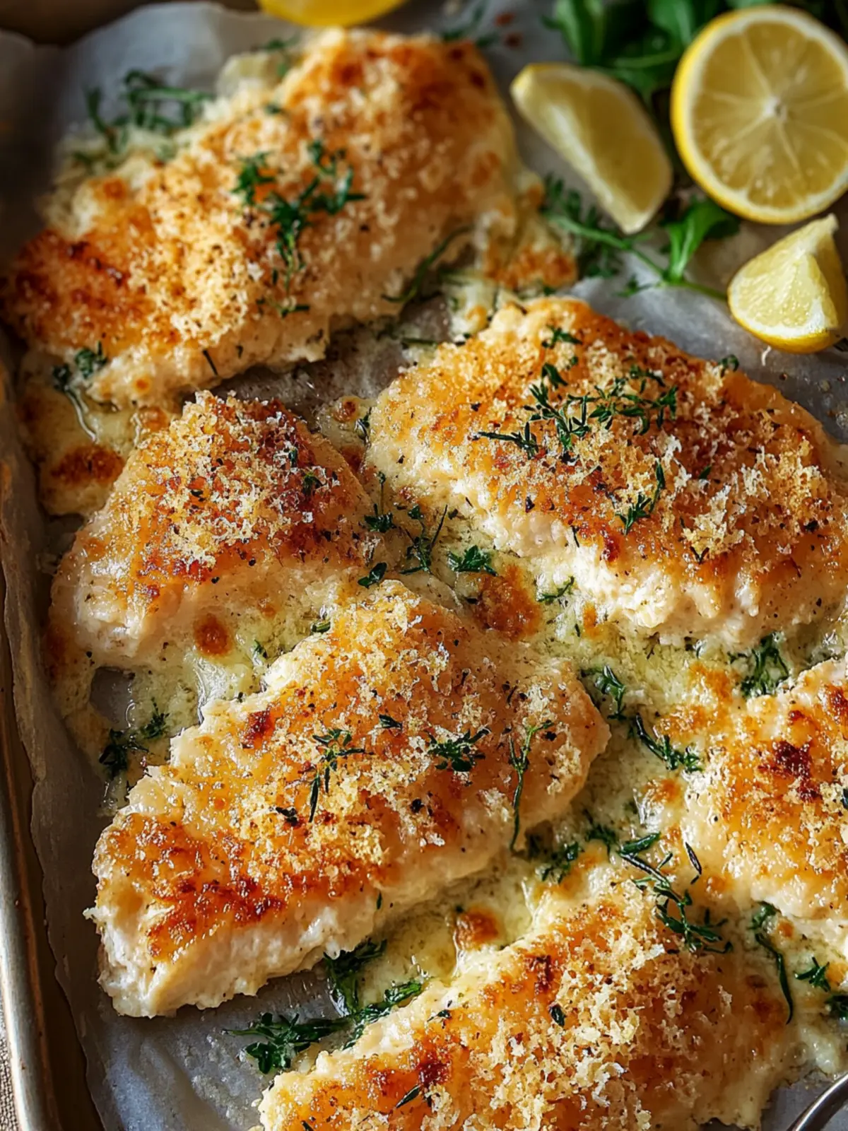 Krosse im Ofen gebackene Parmesan-Krustenlachsfilets für jeden Tag 2 Krosse im Ofen gebackene Parmesan-Krustenlachsfilets