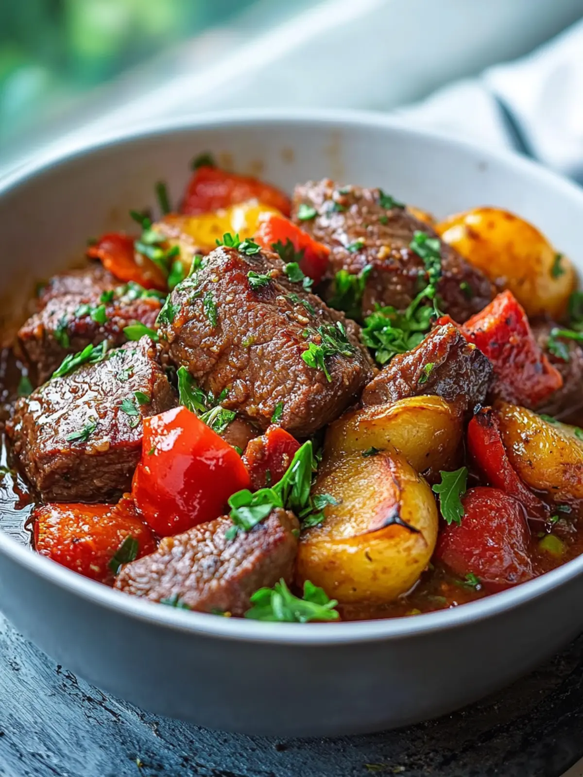 Schneller Beef-Schaschliktopf aus dem Ofen für Herzliche Abende 3 Schneller Beef-Schaschliktopf aus dem Ofen