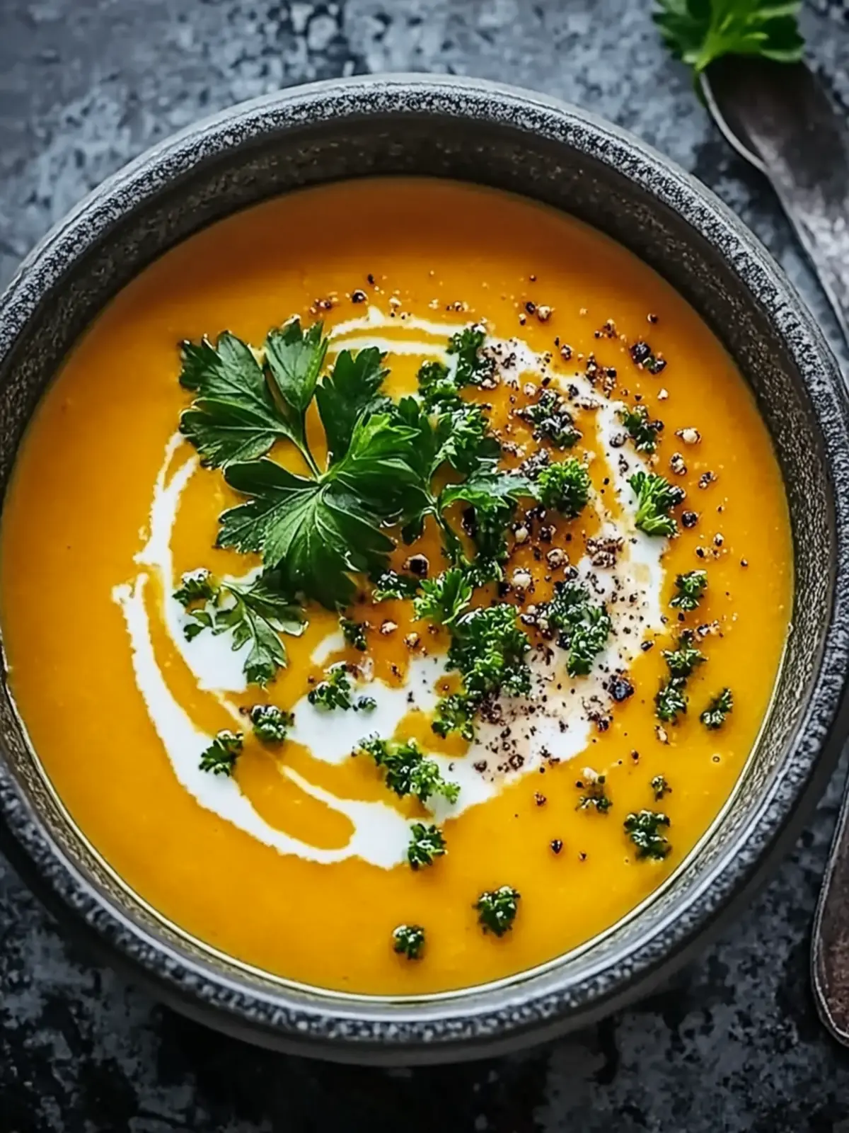 Cremige Kürbissuppe mit Kokosmilch für gemütliche Abende 4 Kürbissuppe