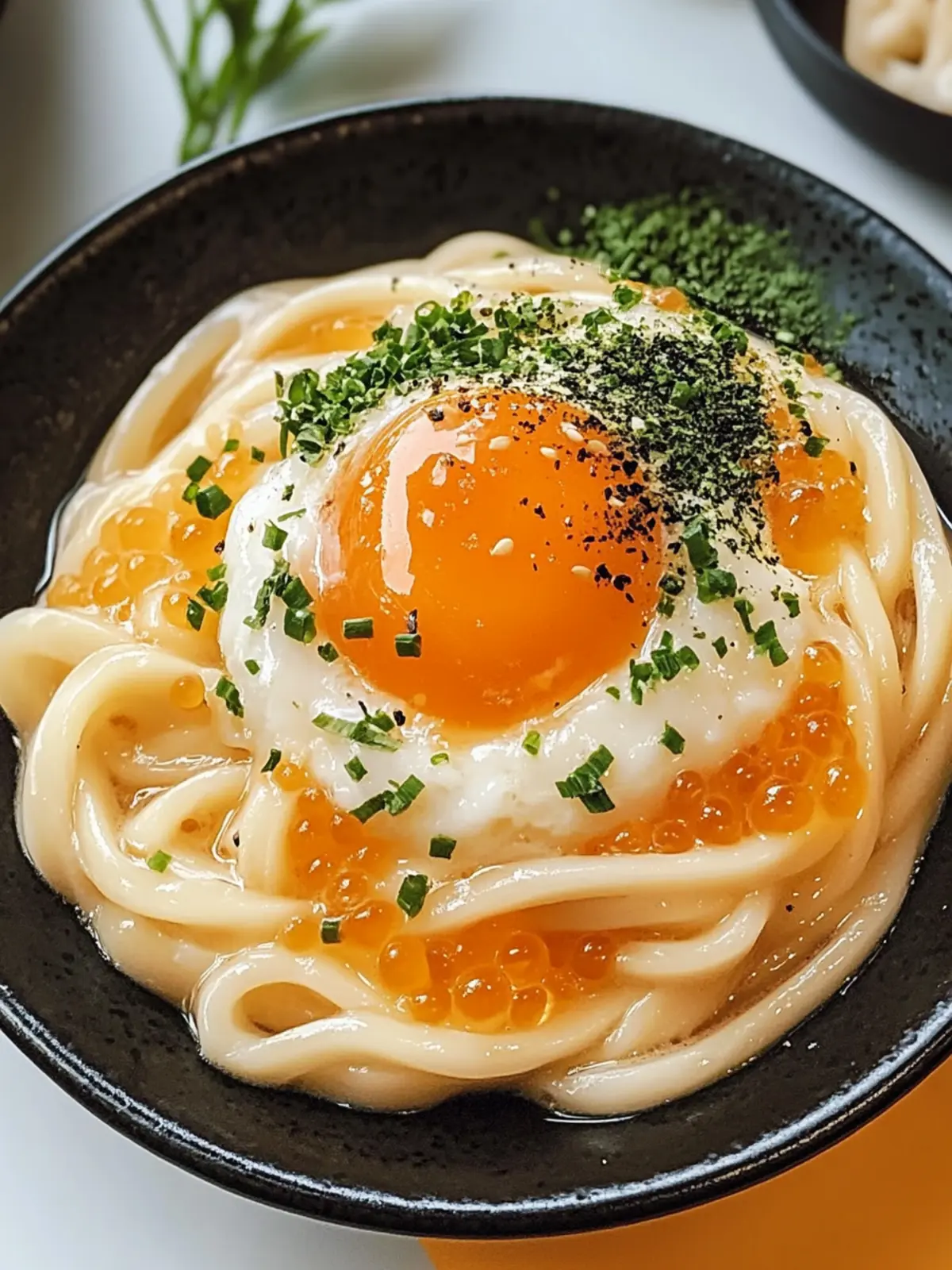 Cremige Masago Udon: Schneller Genuss für jeden Abend 3 Cremige Masago Udon