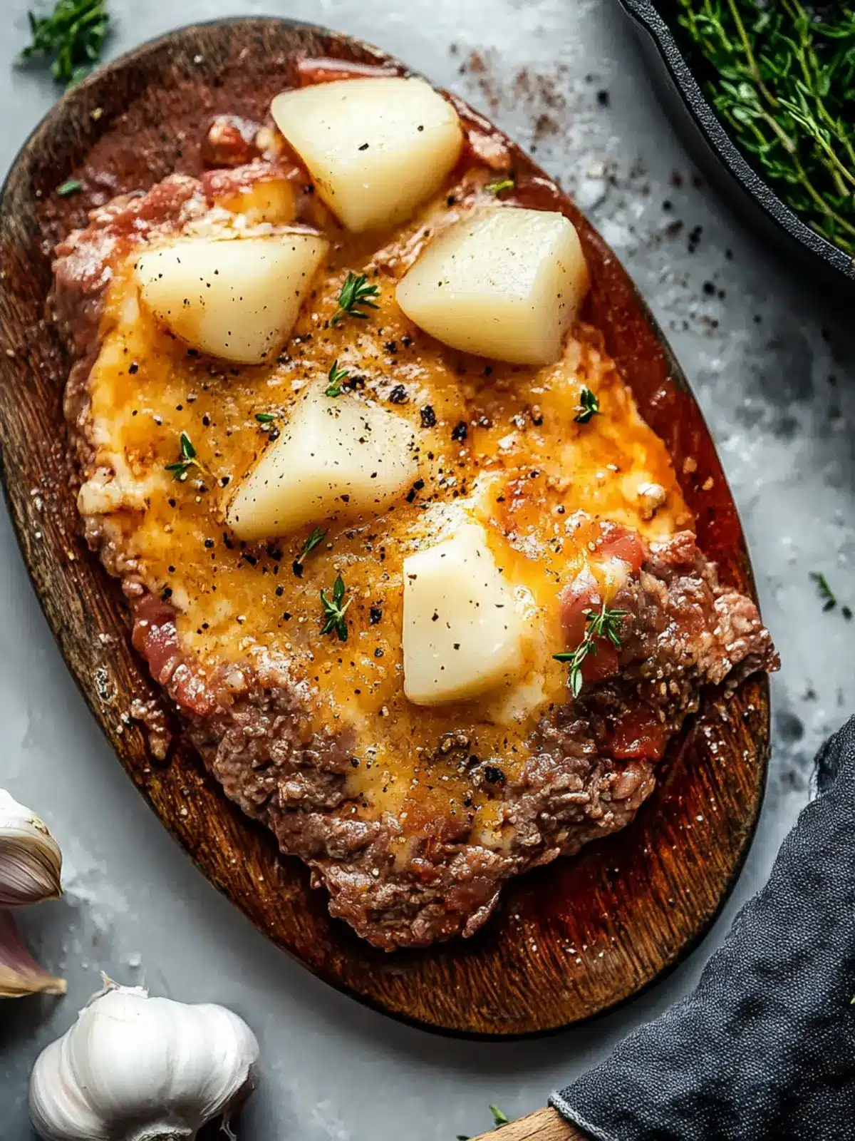 Hobo Auflauf Rinderhackfleisch Rezept