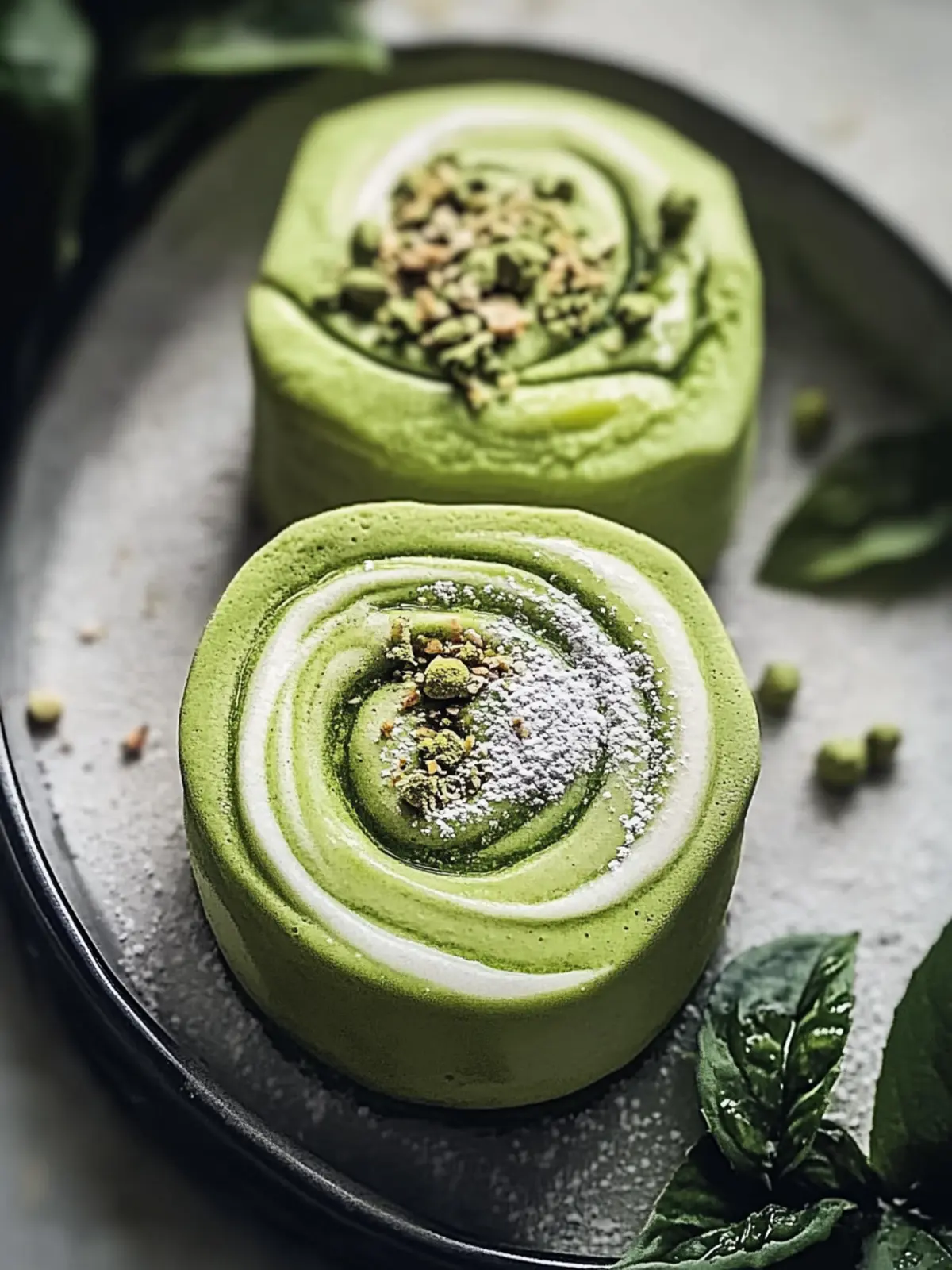 Verführerische Matcha Zimtschnecken für dein Frühstücksvergnügen 5 Matcha Zimtschnecken