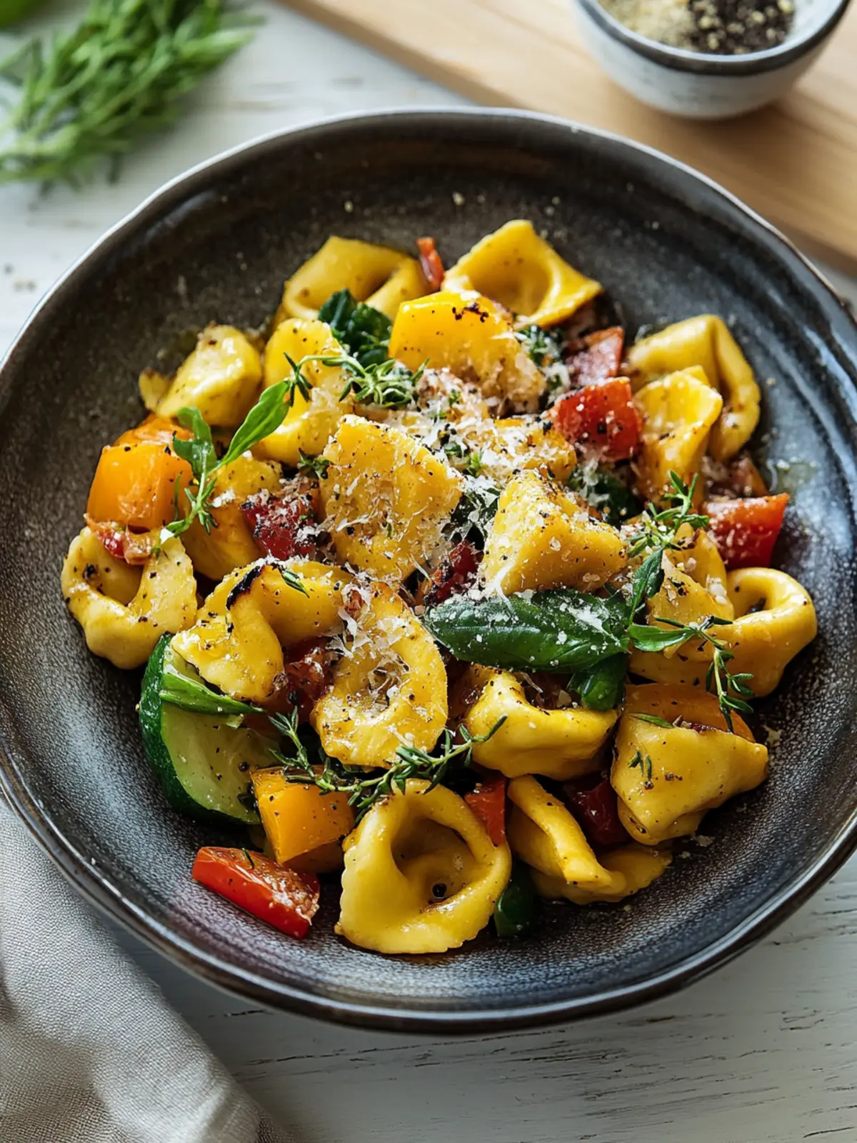 Bunte Kürbis Gemüse Pfanne: Gesund und Schnell zubereitet 5 Bunte Kürbis Gemüse Pfanne