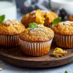 Saftige Vegane Kürbis-Muffins delux für goldene Herbsttage 43 Saftige Vegane Kürbis-Muffins delux