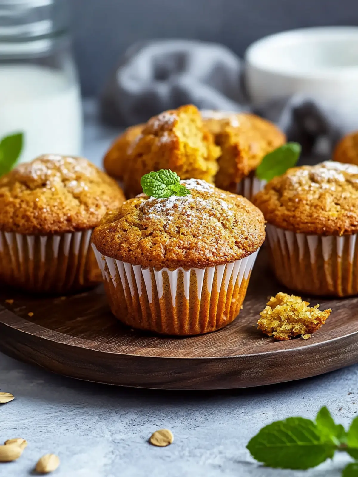 Saftige Vegane Kürbis-Muffins delux für goldene Herbsttage 5 Saftige Vegane Kürbis-Muffins delux
