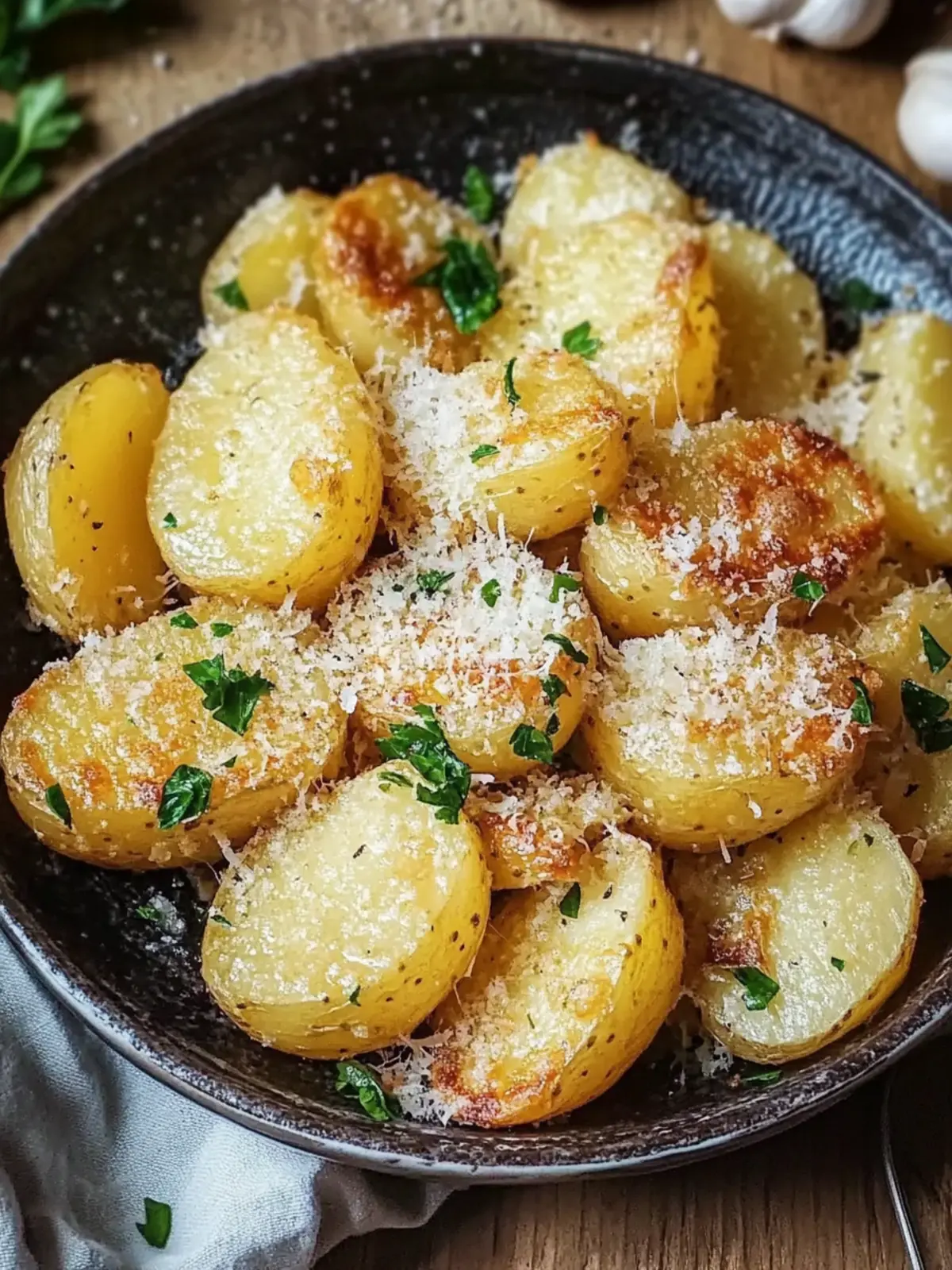 Knusprige Parmesankartoffeln – Die perfekte Beilage für jeden Anlass 4 Parmesankartoffeln