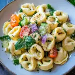 Helle und cremige Tortellini-Pasta-Salat-Rezept für den Sommer 8 Helle und cremige Tortellini-Pasta-Salat-Rezept