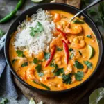 Thailändisches Kokosnuss-Garnelen-Curry in nur 30 Minuten 41 Thailändisches Kokosnuss-Garnelen-Curry