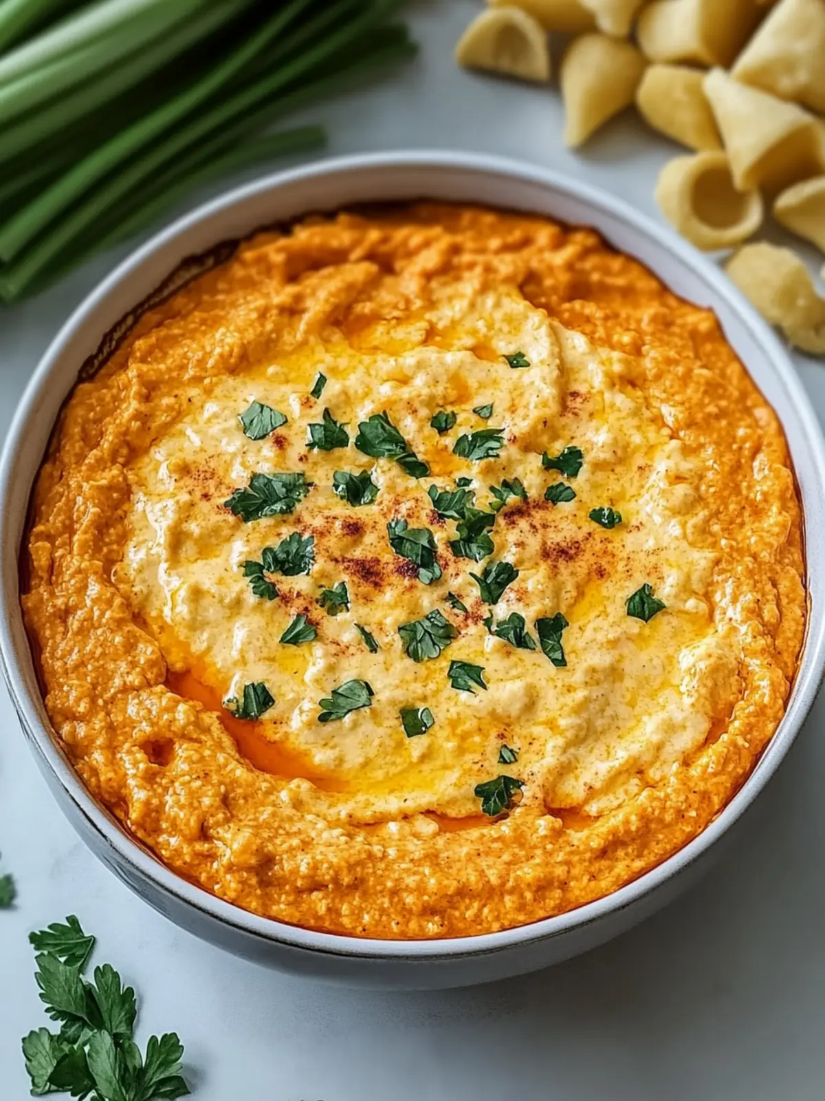 Vegetarischer Buffalo Dip für echte Genussmomente zum Teilen 5 Vegetarischer Buffalo Dip für echte Genussmomente