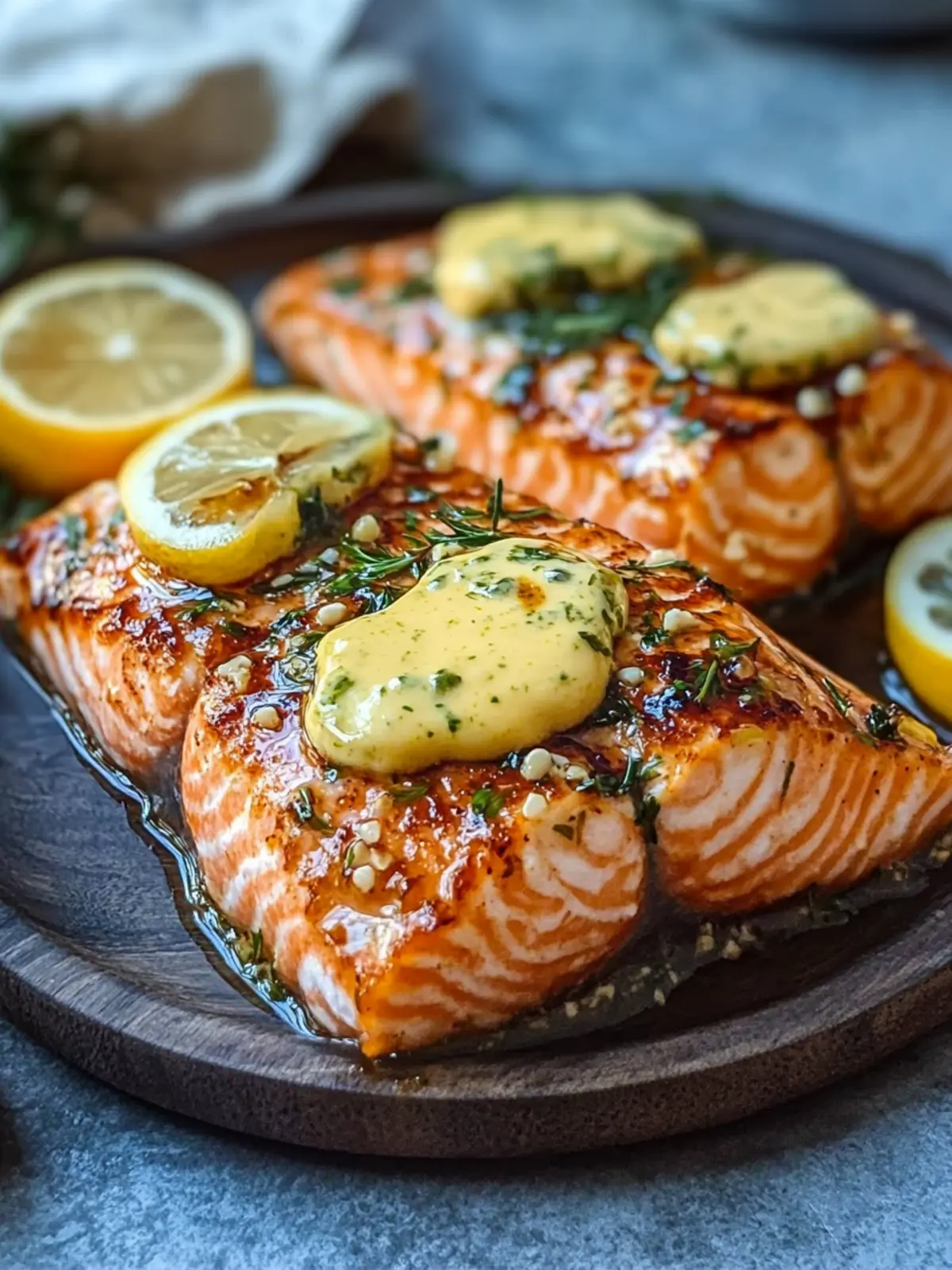Airfryer Lachs mit Zitronenbutter – Gesundes Geschmackserlebnis 2 Airfryer Lachs mit Zitronenbutter