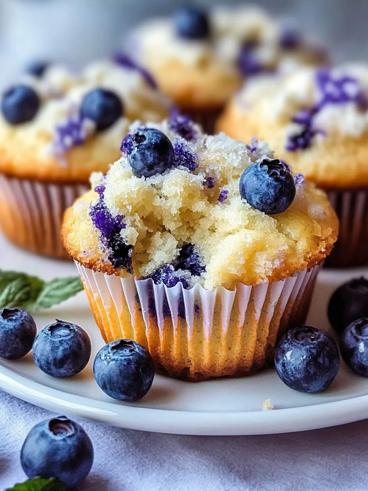 Saftige Blaubeer-Muffins für den perfekten Frühstücksgenuss 2 Saftige Blaubeer-Muffins