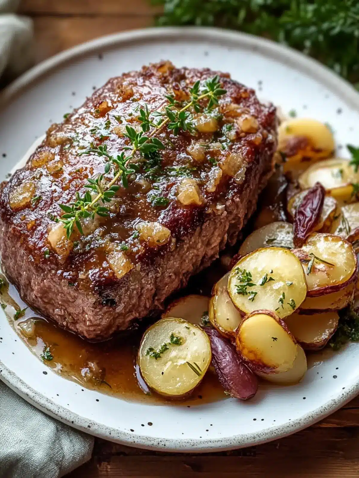 Französischer Zwiebelhackbraten – Ein Fest der Aromen! 5 Französischer Zwiebelhackbraten