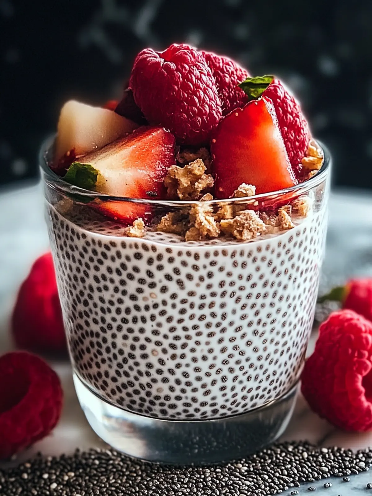 Schneller Vanille Zimt Chia Pudding für gesunde Morgen 3 Vanille Zimt Chia Pudding