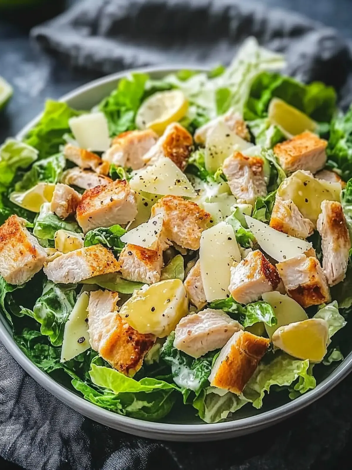 Low-Carb-Hähnchen-Caesar-Salat für ein gesundes Genuss-Erlebnis 5 Low-Carb-Hähnchen-Caesar-Salat