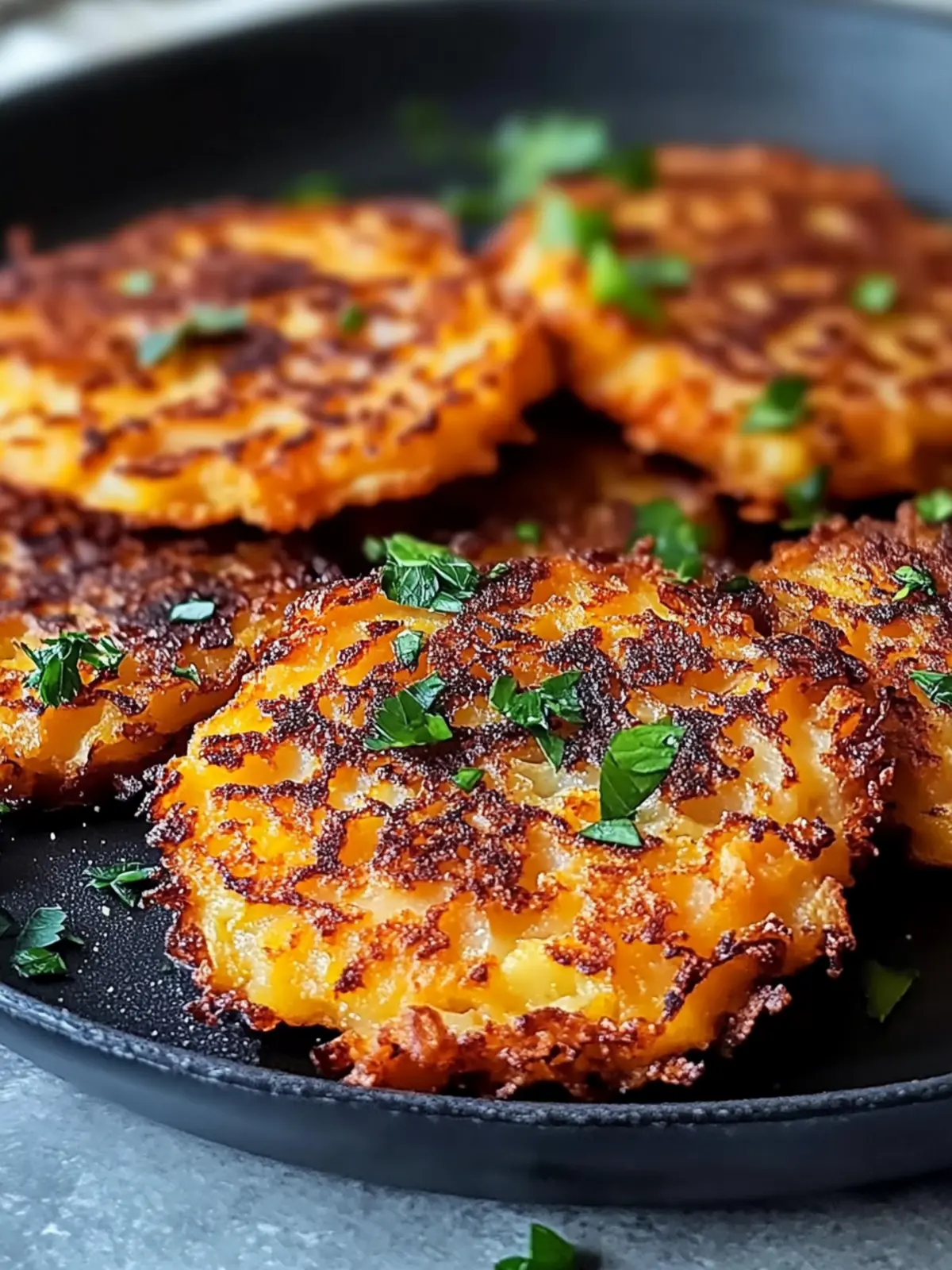 Süßkartoffel-Hash Browns – Knusprig und gesund zum Brunch 2 Süßkartoffel-Hash Browns für das perfekte Brunch