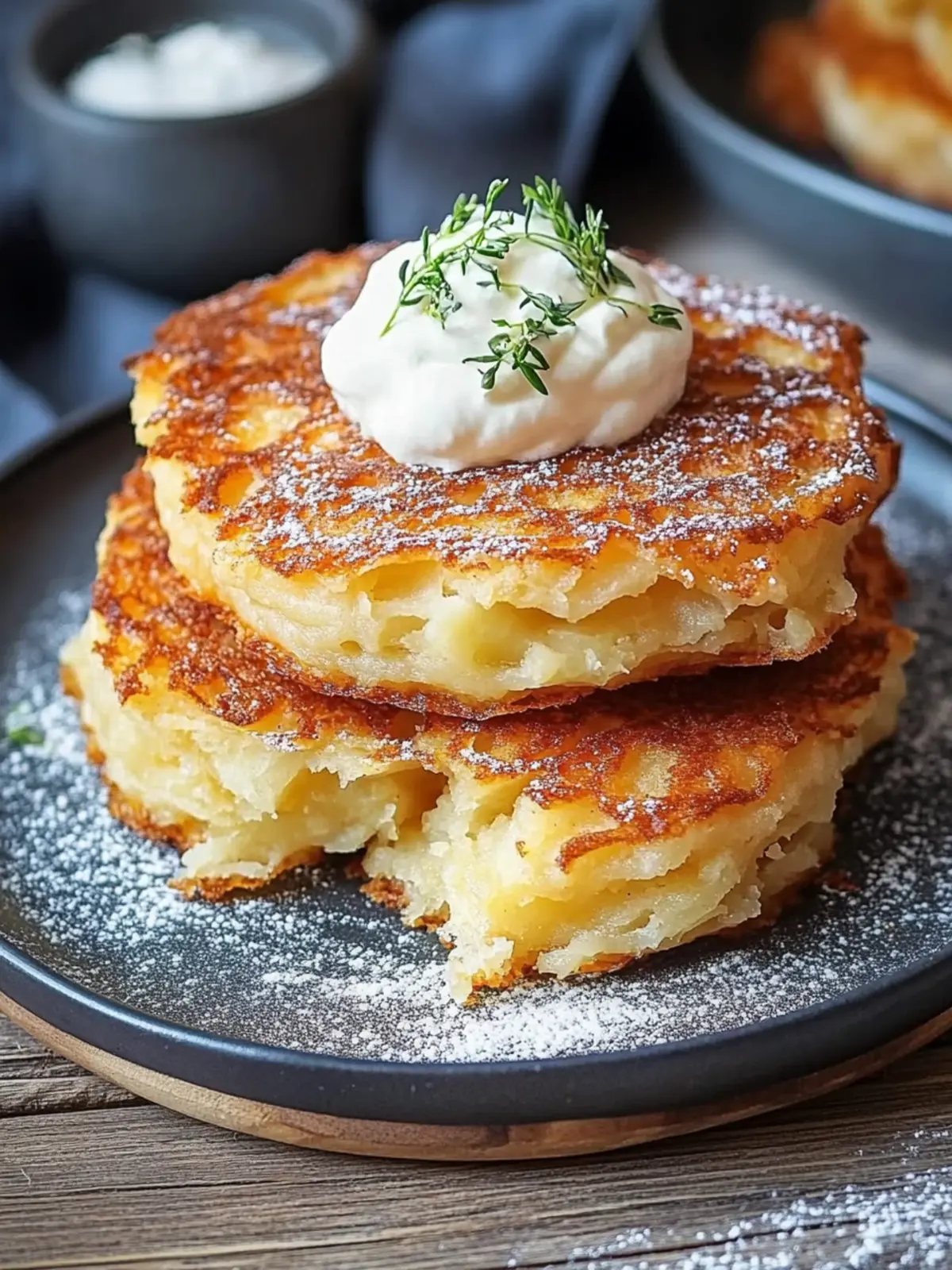 Deutsche Kartoffelpuffer (Reibekuchen) – Einfach & Knusprig! 2 Deutsche Kartoffelpuffer (Reibekuchen)