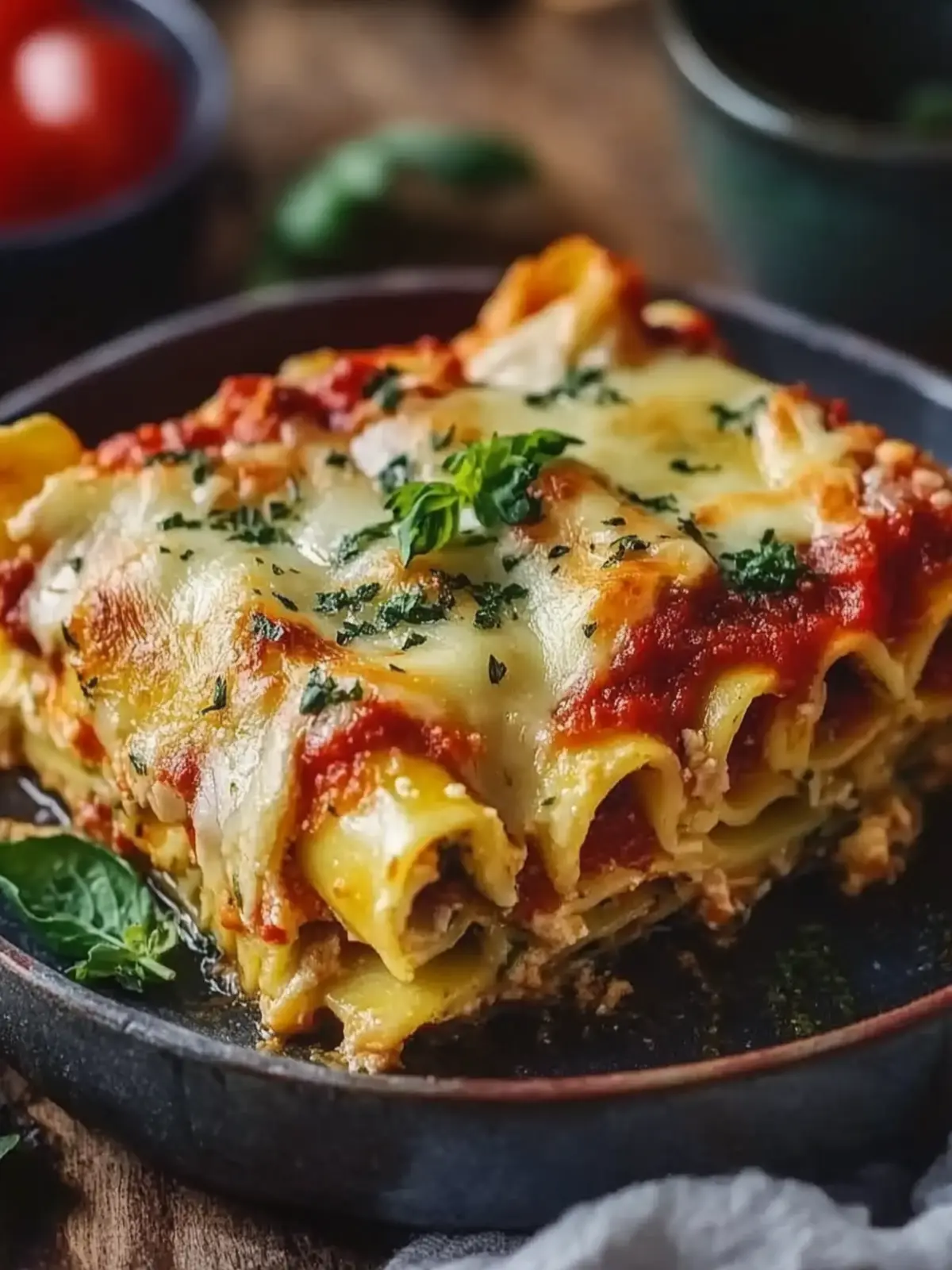 Vegane Lasagne Rollen: Die cremige Geschmacksexplosion 4 Vegane Lasagne Rollen