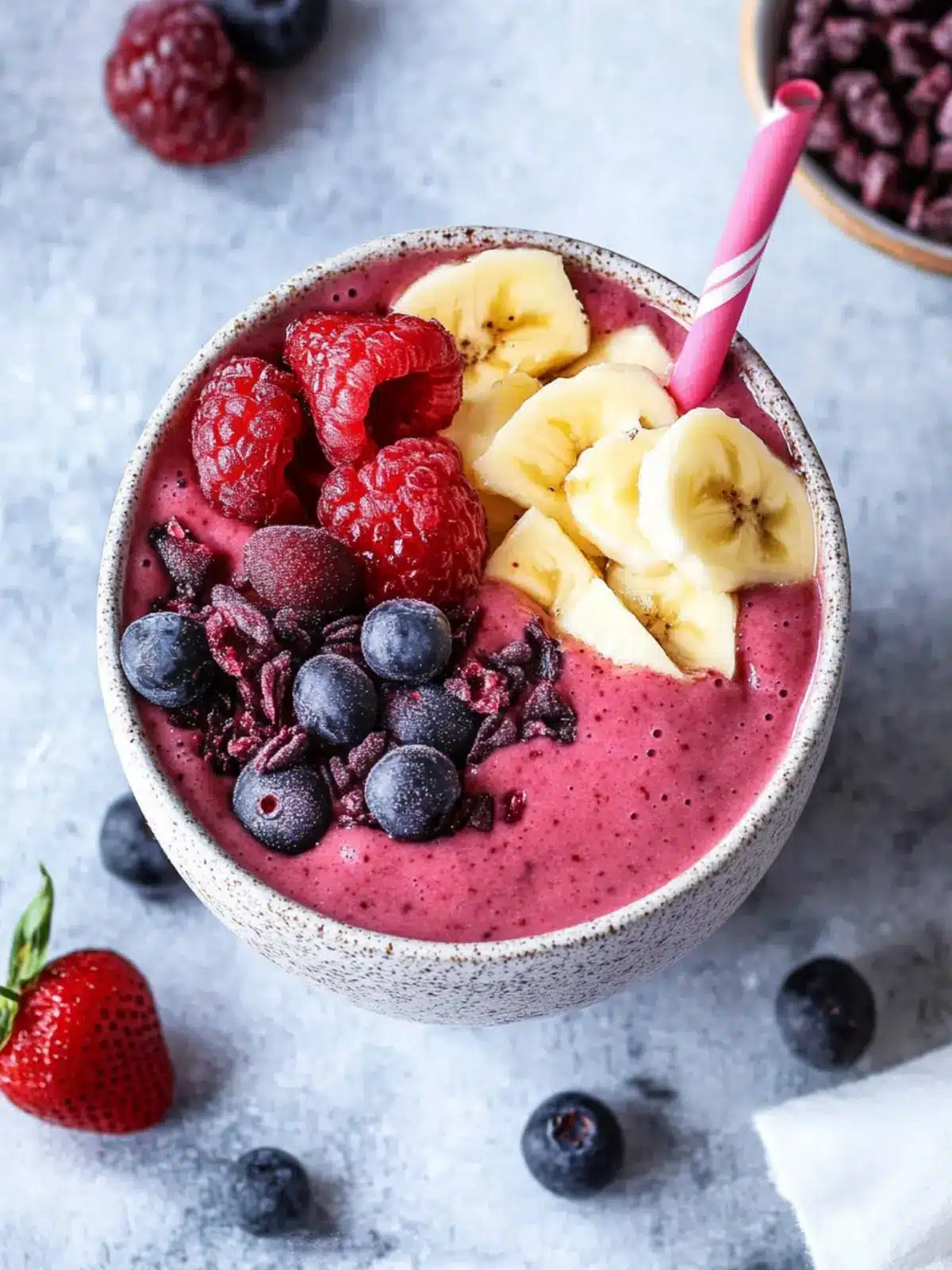Reichhaltige Smoothie Schüssel ohne Banane für den perfekten Start 5 Smoothie Schüssel ohne Banane
