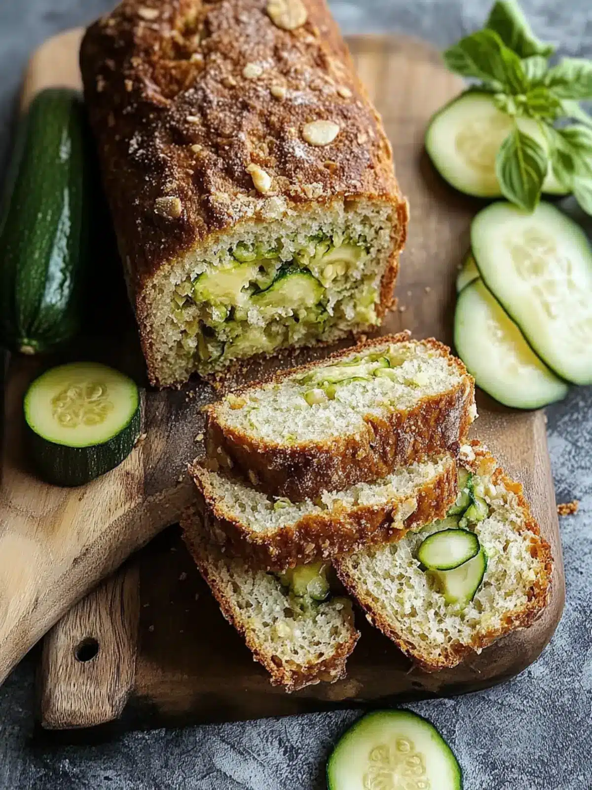 Saftiges Zucchini-Brot für jeden Anlass ganz einfach gemacht 2 Zucchini-Brot