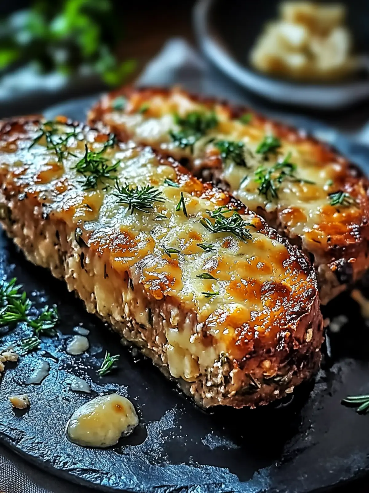 Knoblauch Parmesan Hähnchen Fleischlaib für gesunde Genussmomente 5 Knoblauch Parmesan Hähnchen Fleischlaib