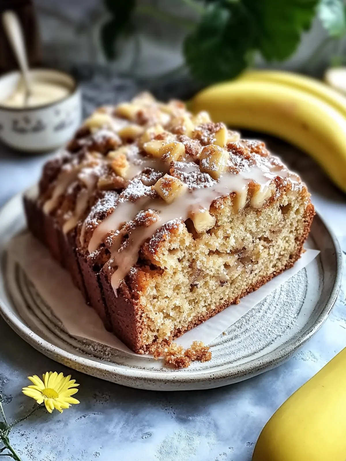 Zimtschnecke Bananenbrot