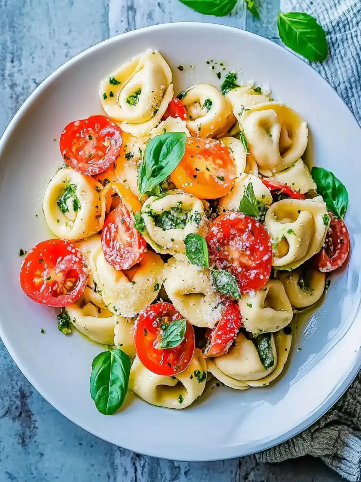 Helle und cremige Tortellini-Pasta-Salat-Rezept für den Sommer 4 Helle und cremige Tortellini-Pasta-Salat-Rezept