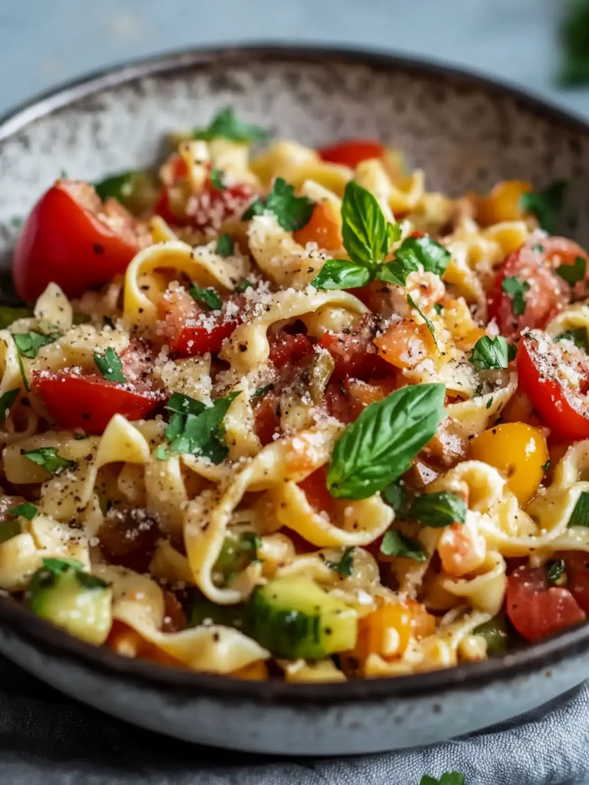 Frischer Mediterraner Nudelsalat: Schnell & Einfach Genießen 4 Mediterraner Nudelsalat