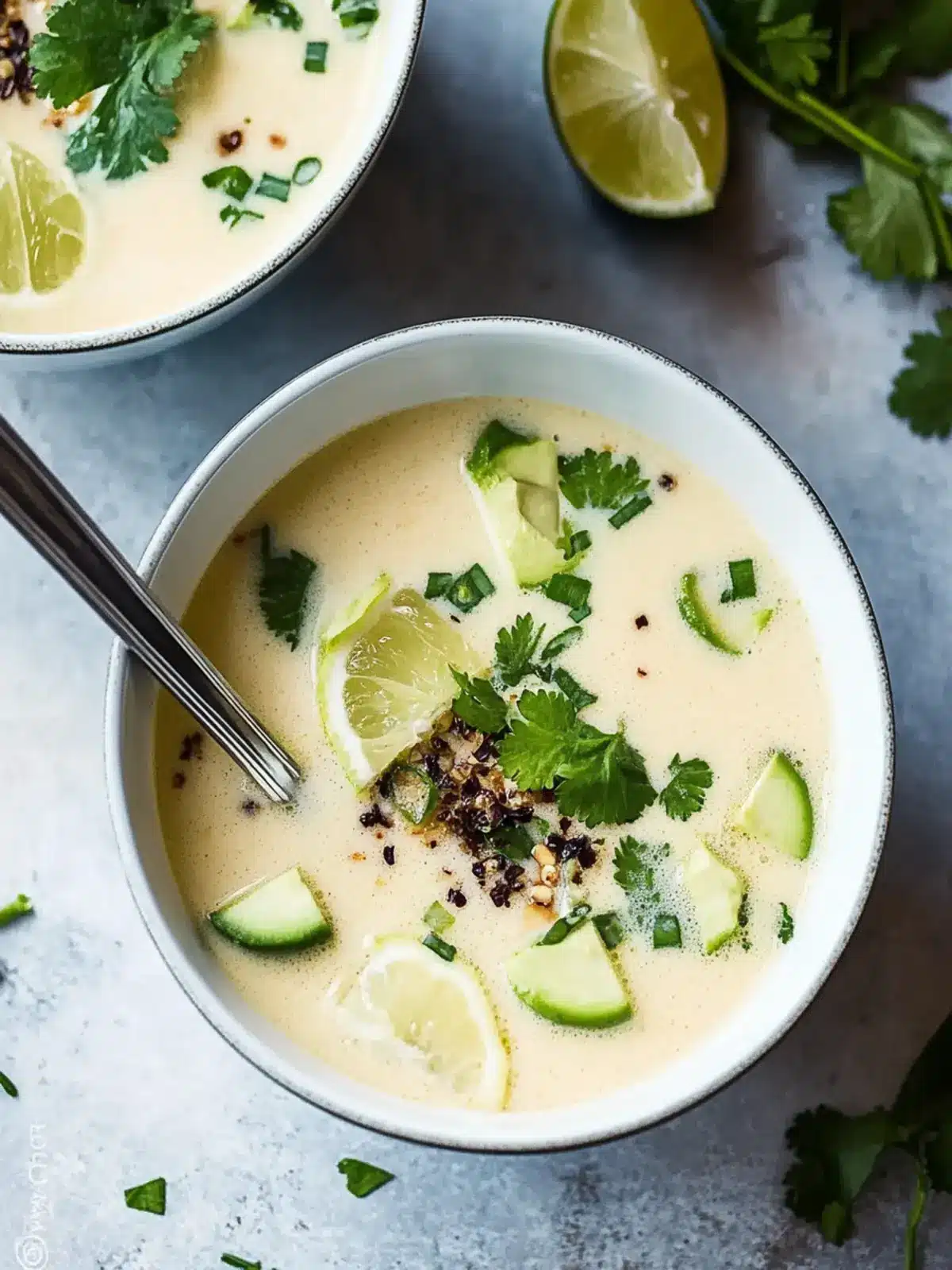 Cremige Kokosnuss Suppe: Vegane Wärme für kalte Tage 2 Kokosnuss Suppe