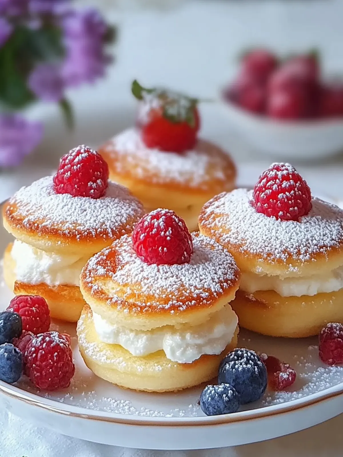 Mini Deutsche Pfannkuchen Rezept für dein perfektes Frühstück 3 Mini deutsche Pfannkuchen Rezept