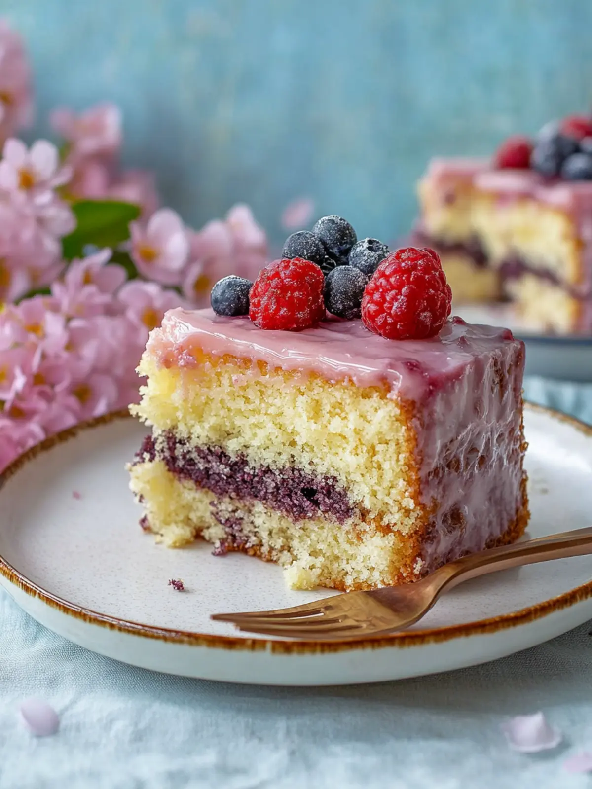 Saftiger Ameisenkuchen mit Kirschen für jeden Anlass 5 juicy sheet cake