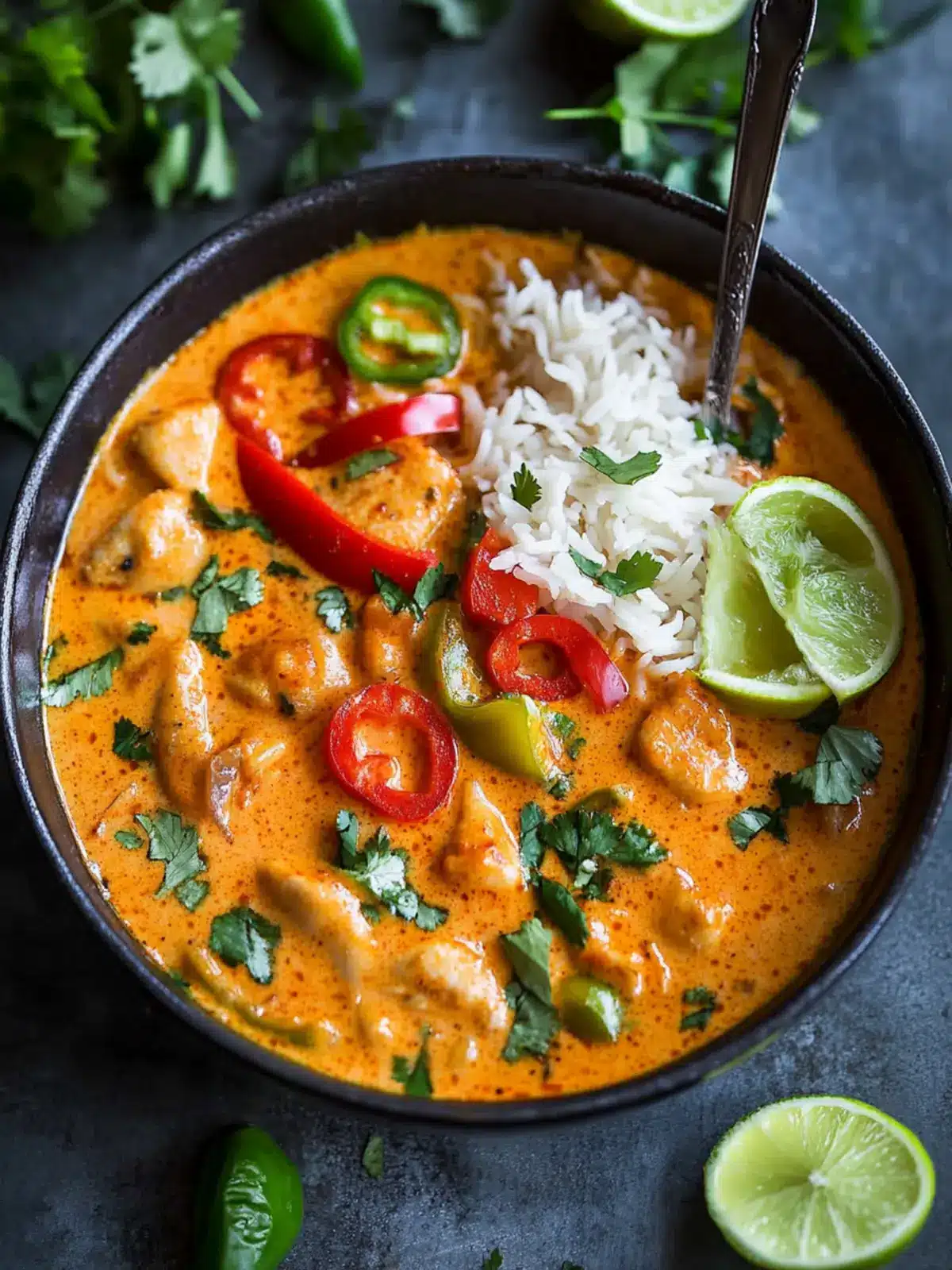 Thailändisches Kokosnuss-Garnelen-Curry in nur 30 Minuten 3 Thailändisches Kokosnuss-Garnelen-Curry
